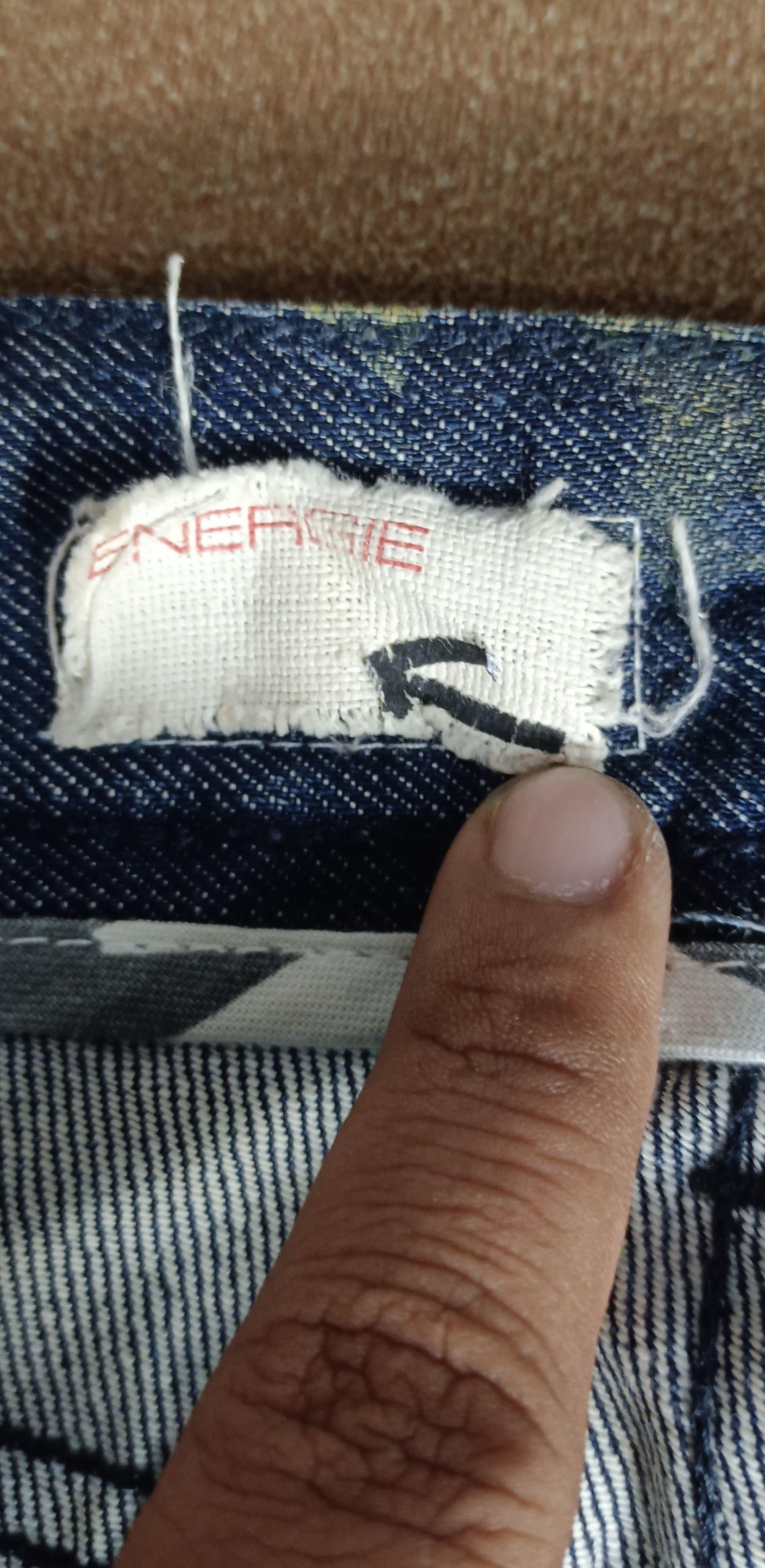 Energie RARE🔥 ENERGIE Algodon Baumwolle Denim Size US 34 / EU 50 - 10 Thumbnail