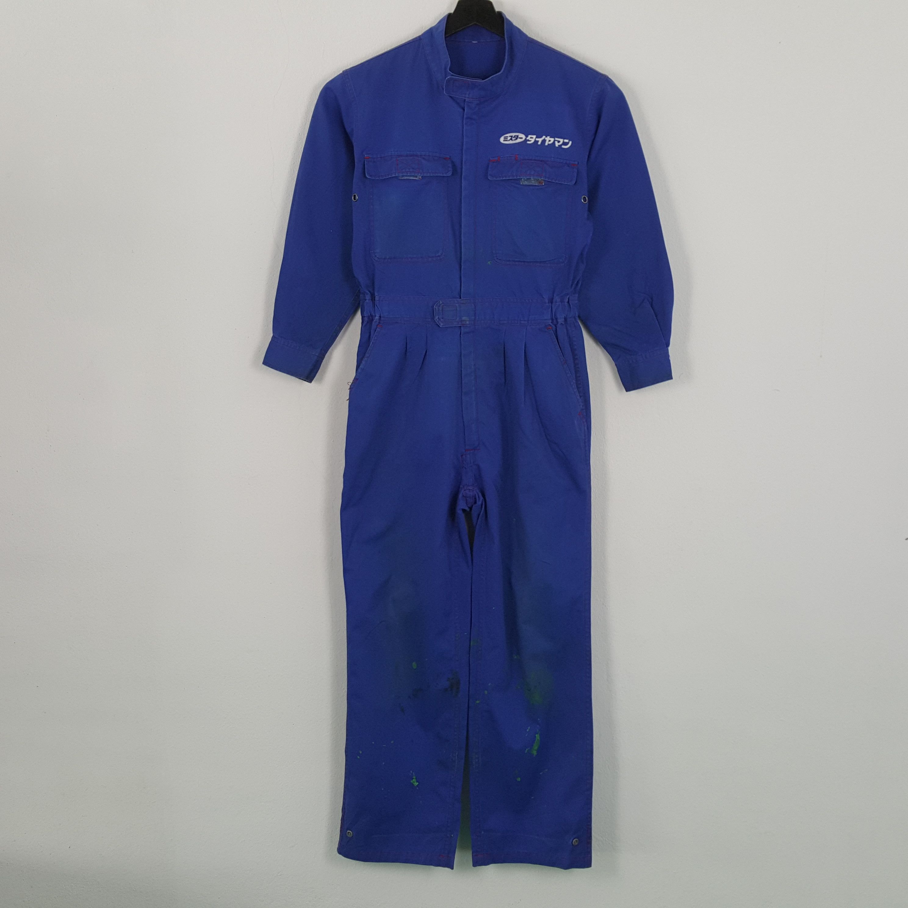 Vintage BRIDGESTONE Motorsports Workwear Style Coverall Jacket Size US S / EU 44-46 / 1 - 4 Thumbnail