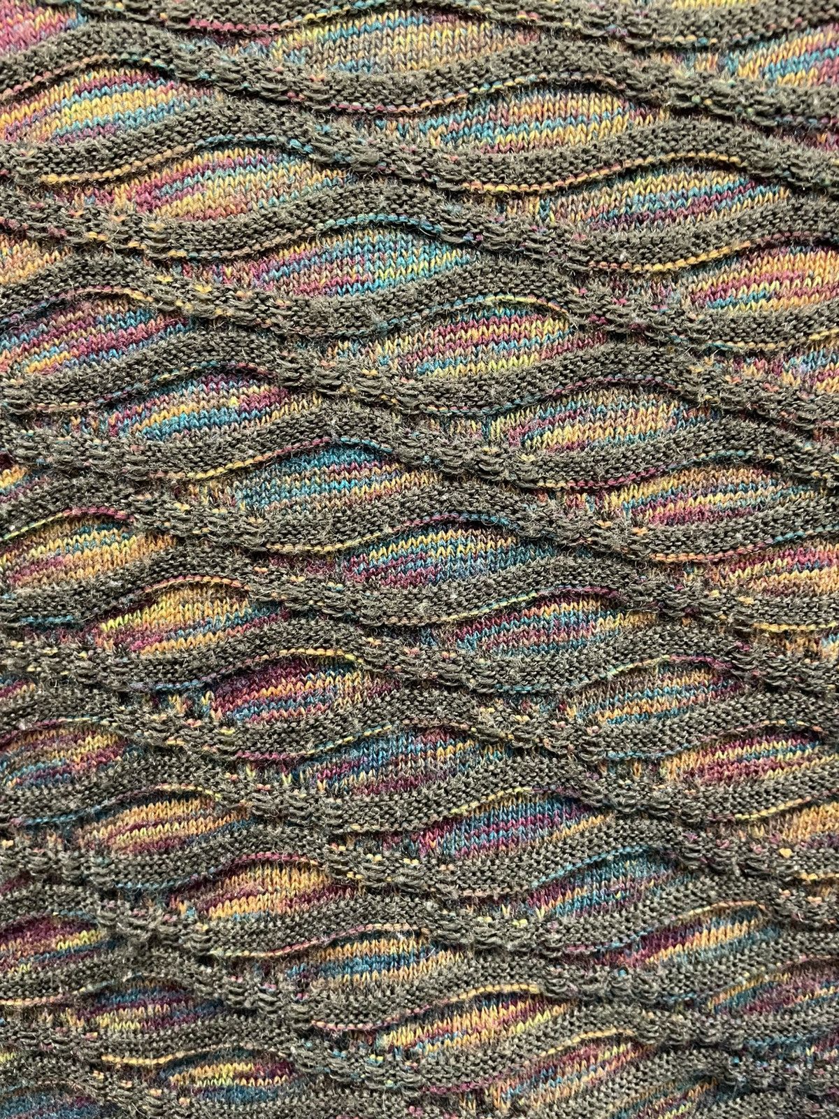 Missoni Missoni Multicolor Knit – Classic Italian Luxury Size US XL / EU 56 / 4 - 4 Thumbnail