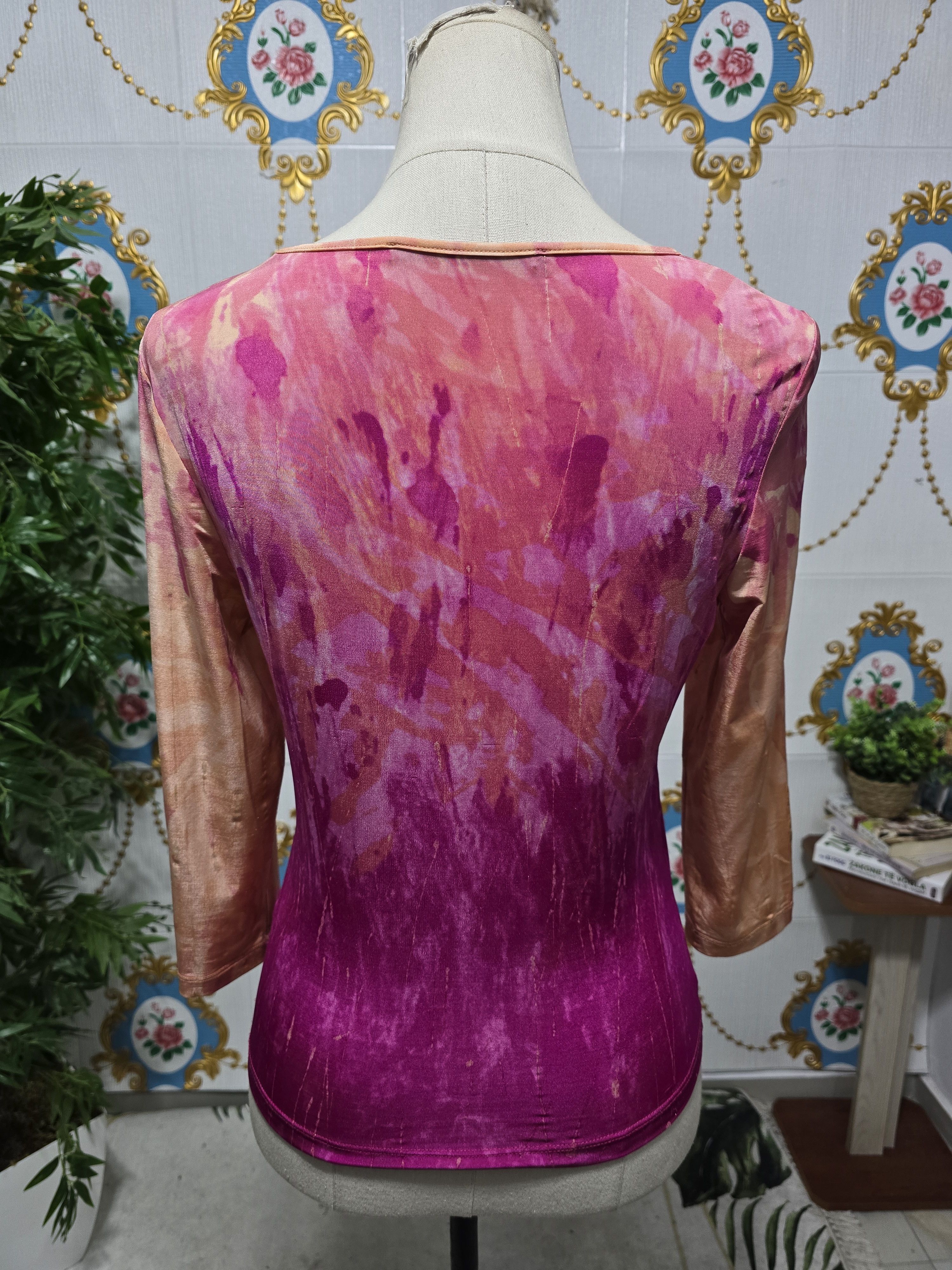 Roberto Cavalli CLASS ROBERTO CAVALLI, vintage blouse Women’s Large Size L / US 10 / IT 46 - 8 Thumbnail