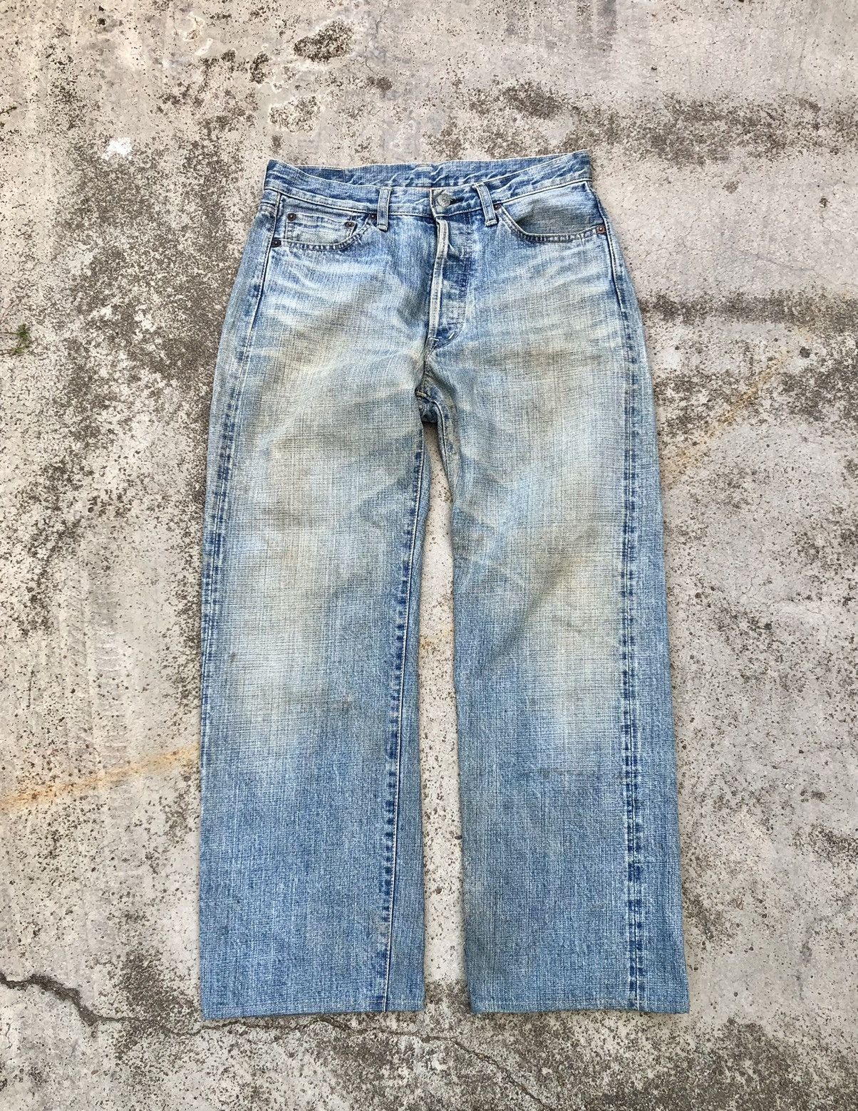 image of Omnigod Vintage Selvedge Denim in Blue, Men's (Size 31)