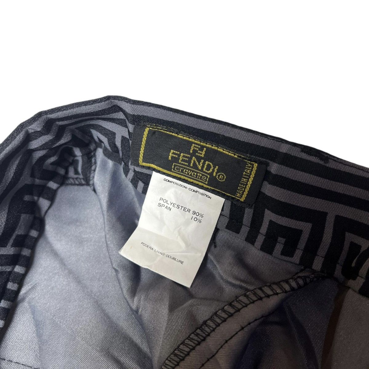 Fendi Fendi Zucca FF Logo Monogram Pants Size US 27 - 6 Thumbnail