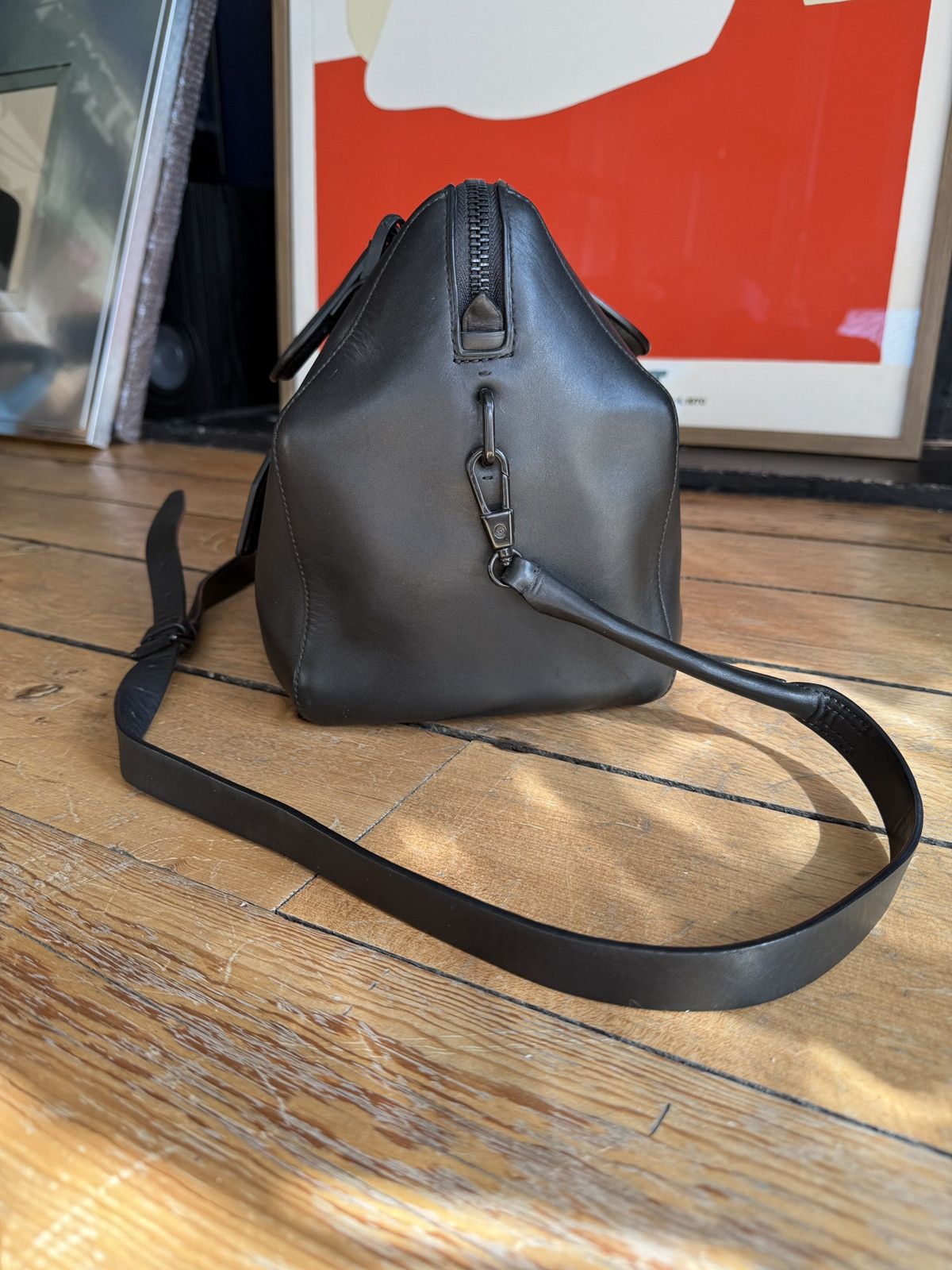 3.1 Phillip Lim Phillip Lim Black Leather Doctors Bag Size ONE SIZE - 2 Thumbnail