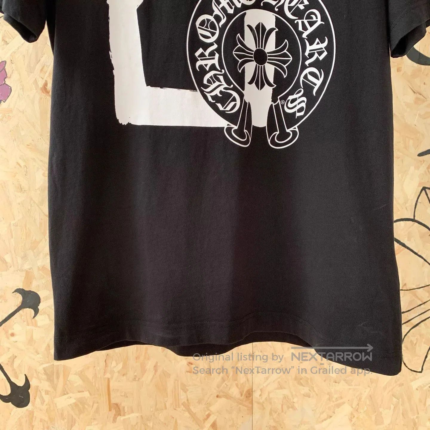 Chrome Hearts Black Graphic Short-Sleeve T-Shirt Size L. Size US L / EU 52-54 / 3 - 4 Thumbnail