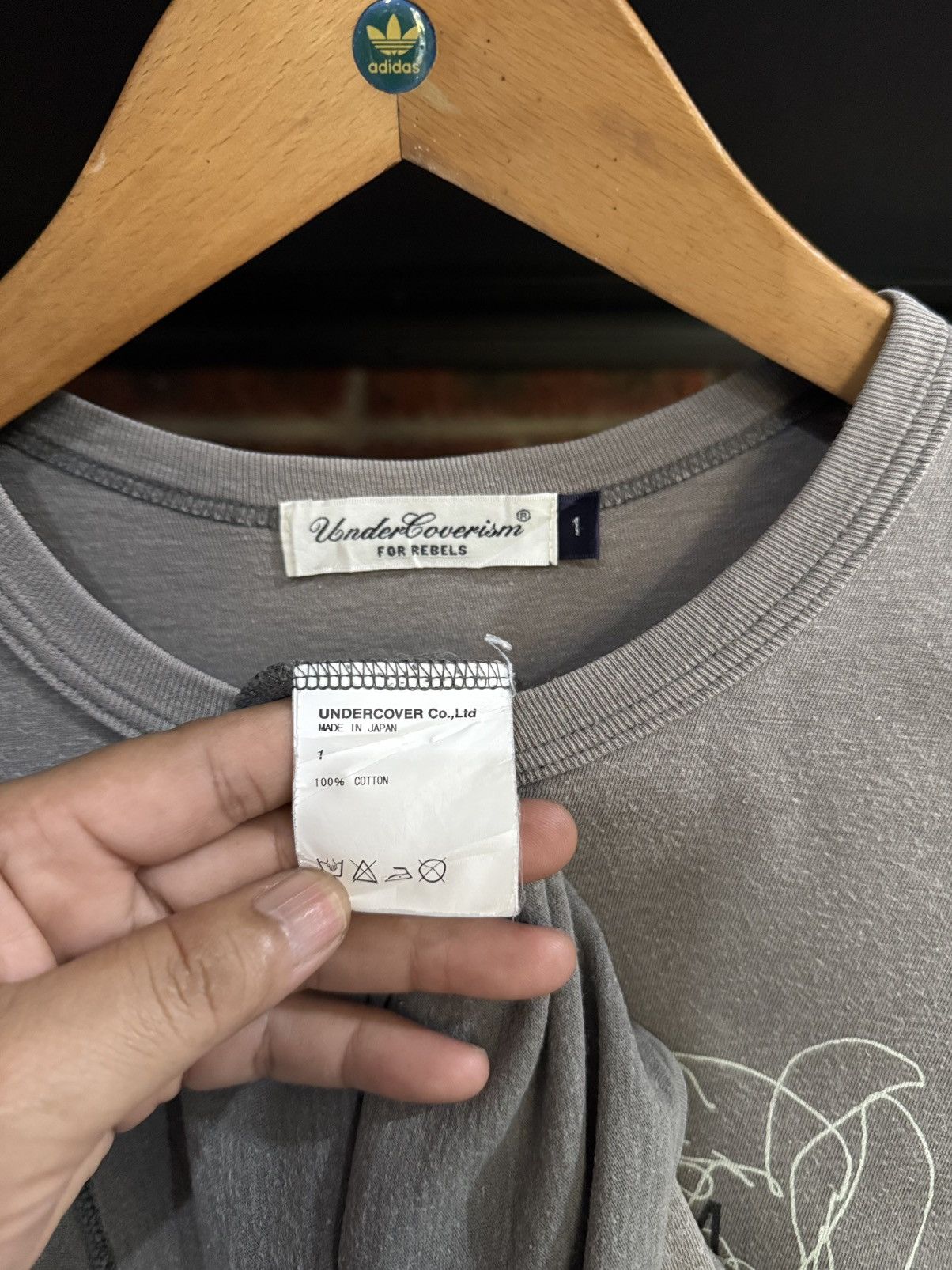 Undercover Undercover Citsilaminim Faded Japan Tee Size US M / EU 48-50 / 2 - 6 Thumbnail