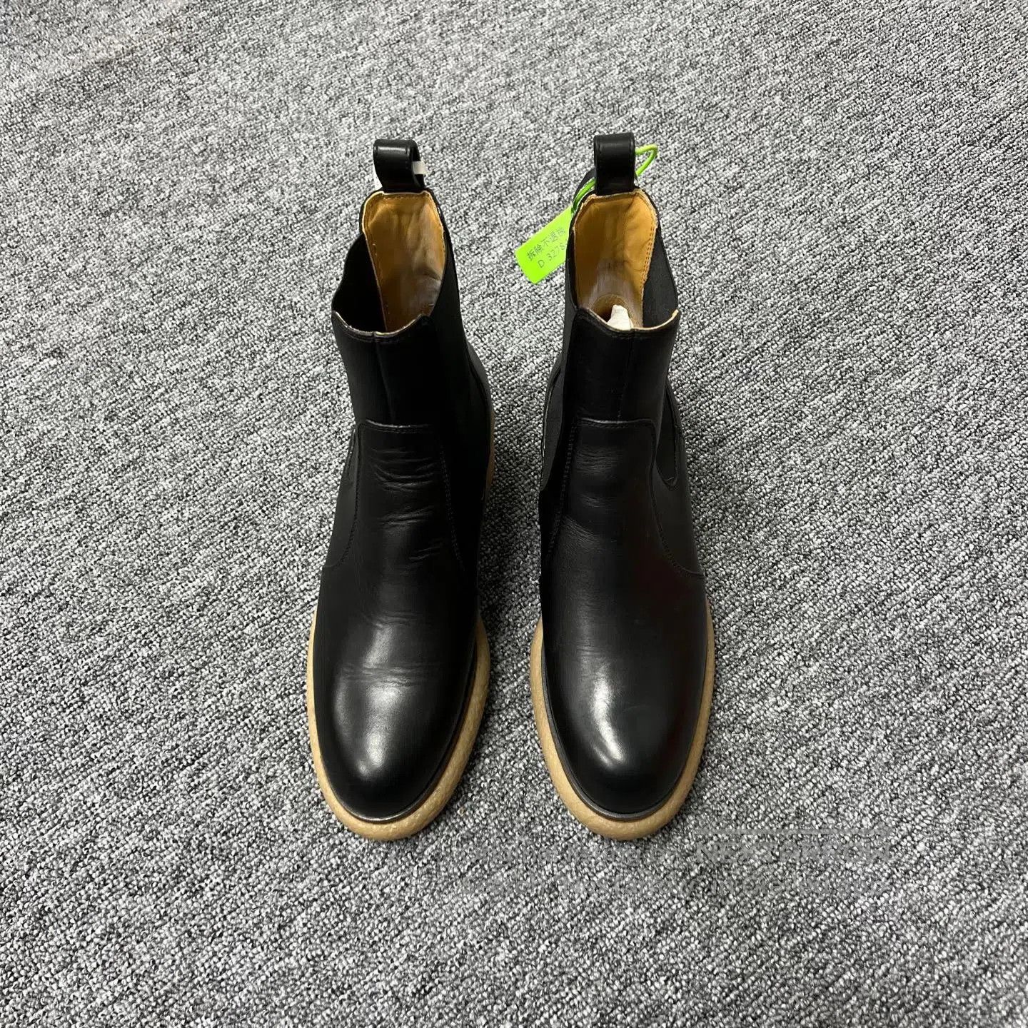 Hermes Hermes Raw rubber sole Chelsea boots| Size US 6.5 / IT 36.5 - 3 Thumbnail