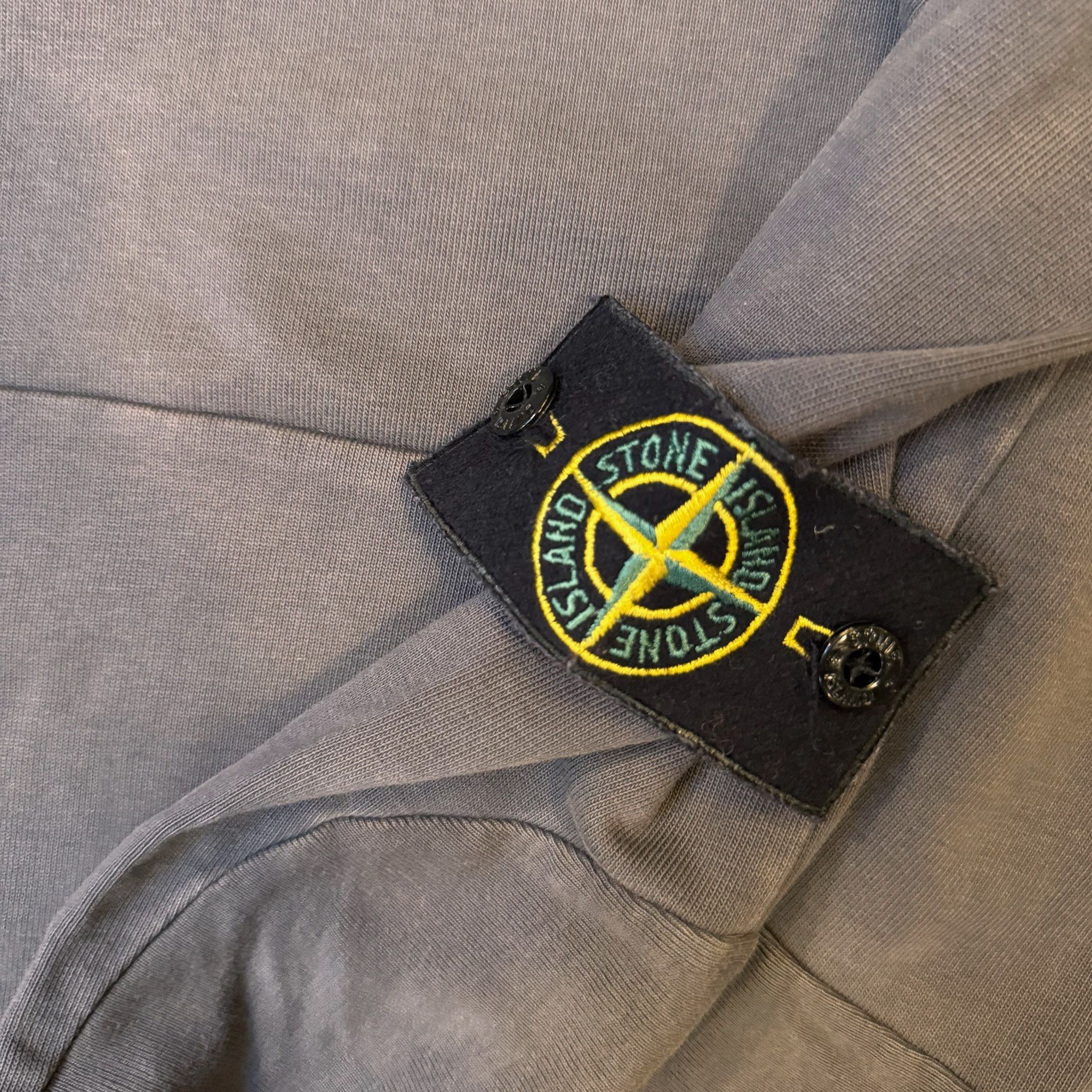Stone Island Stone Island Hooded Sweatshirt Grey Size US XL / EU 56 / 4 - 3 Thumbnail