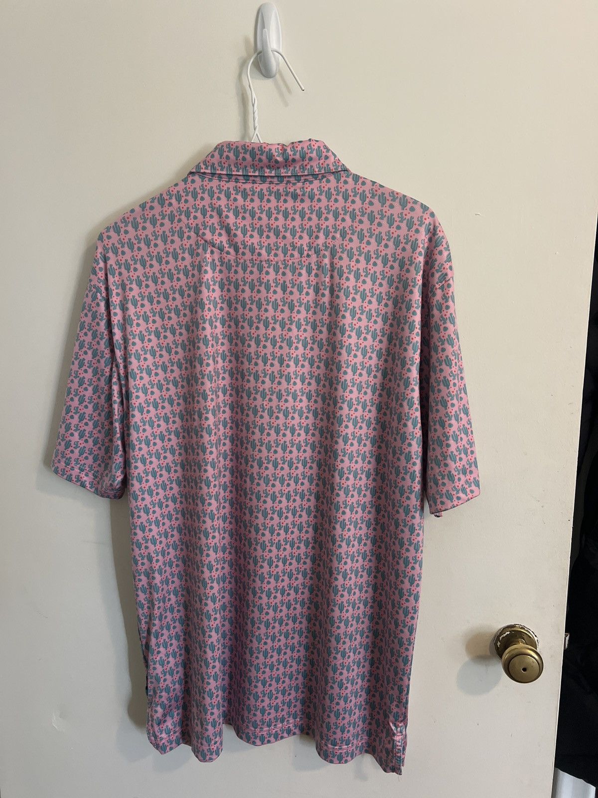 Other Breezy Golf Pink Polo with Cactus designs Size US M / EU 48-50 / 2 - 3 Thumbnail