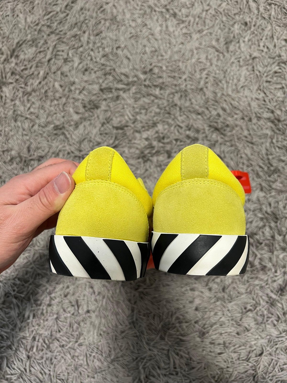 Off-White Off White Vulc Low Yellow Size US 7.5 / EU 40-41 - 4 Thumbnail