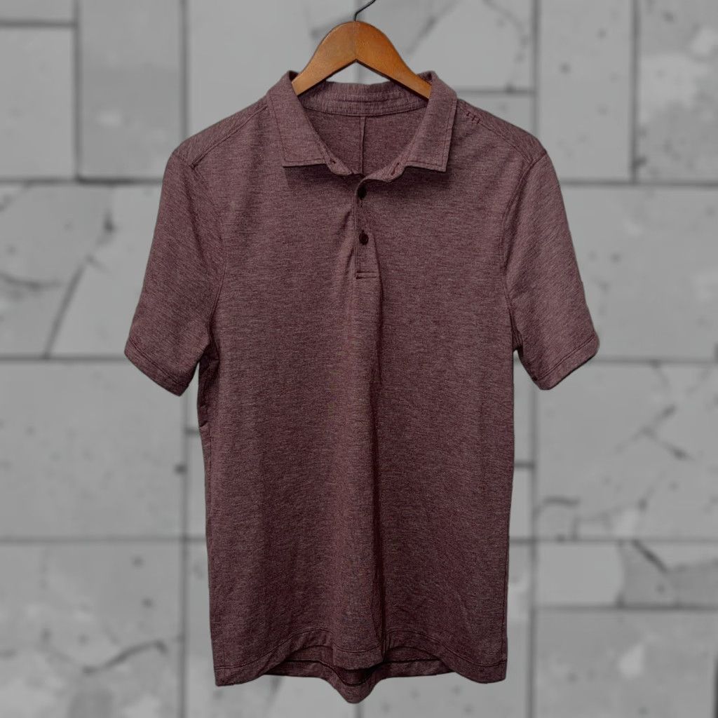 Lululemon VINTAGE Lululemon Polo Shirt Mens Small Red Casual Classic 90s Size US S / EU 44-46 / 1 - 1 Thumbnail