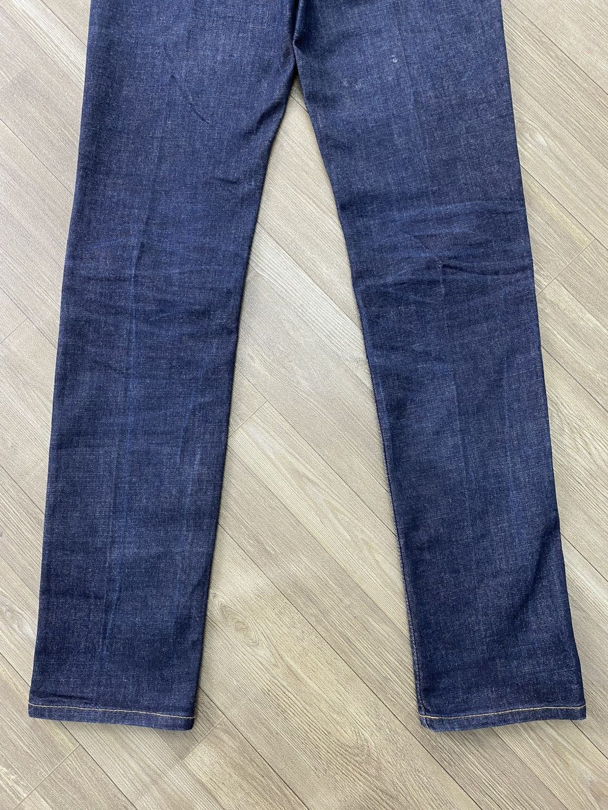 Acne Studios Luxury Acne Studios Ace Raw Gothic Skinny Blue Jeans Size US 27 - 12 Thumbnail