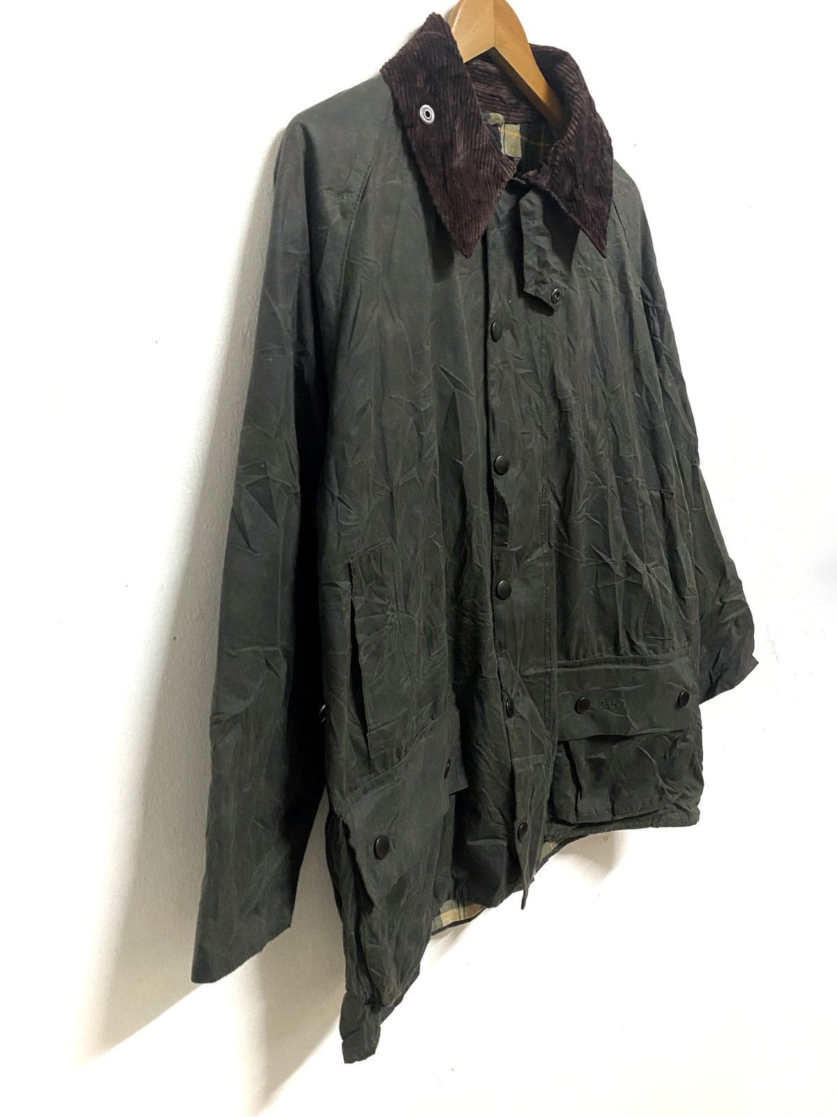 Barbour Vintage Barbour Beaufort Wax Jacket Made in England Size US L / EU 52-54 / 3 - 6 Thumbnail