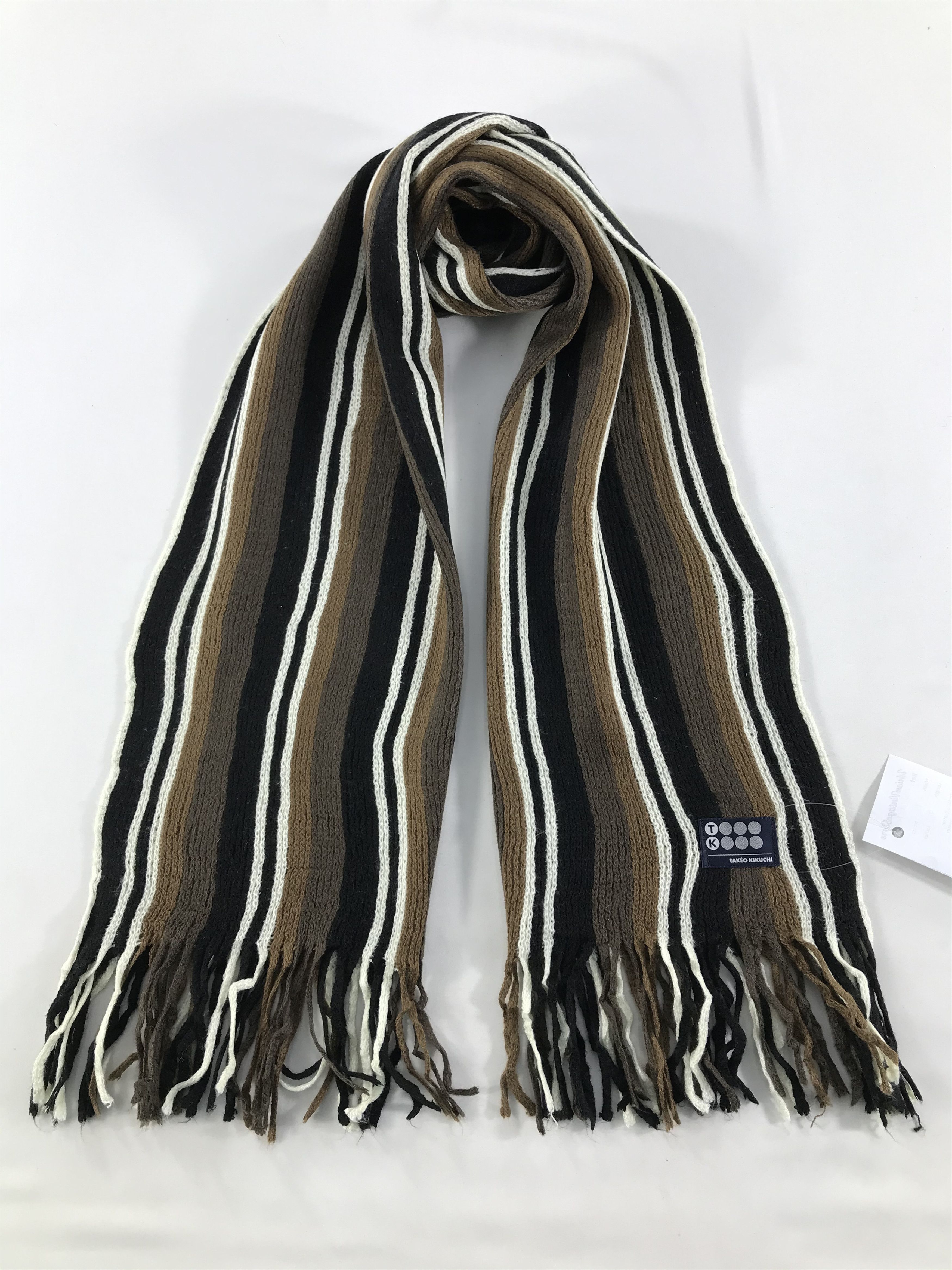 Takeo Kikuchi × Vintage Takeo Kikuchi Scarf / Muffler / Neckwear - WW2937 Size ONE SIZE - 1 Thumbnail