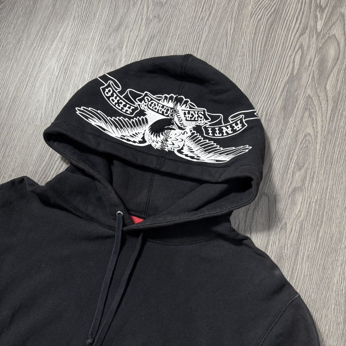Antihero × Supreme Supreme X Anti Hero Hoodie Size US L / EU 52-54 / 3 - 2 Thumbnail