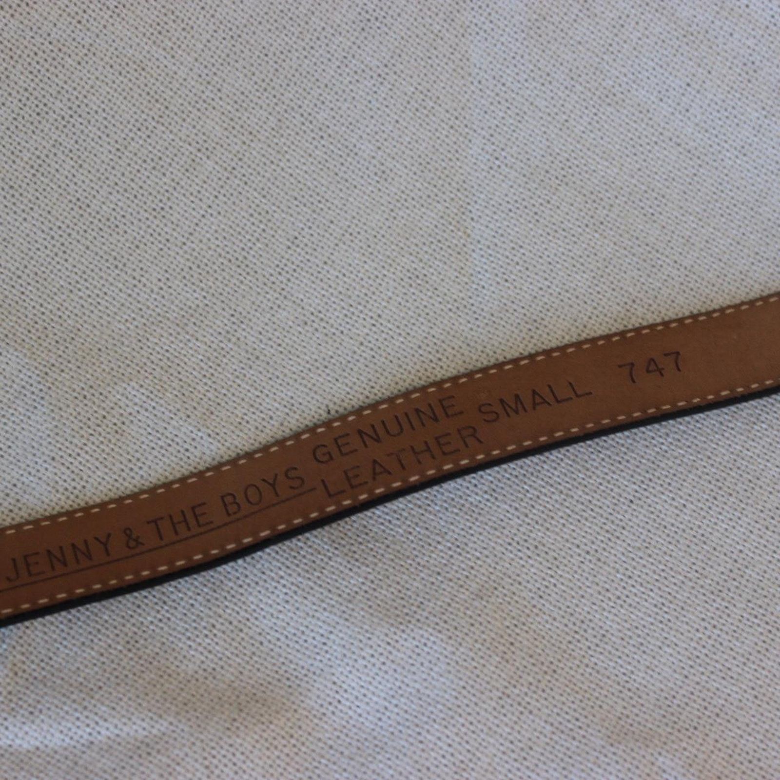 Other Vintage Deep Green Leather Belt Size ONE SIZE - 7 Thumbnail