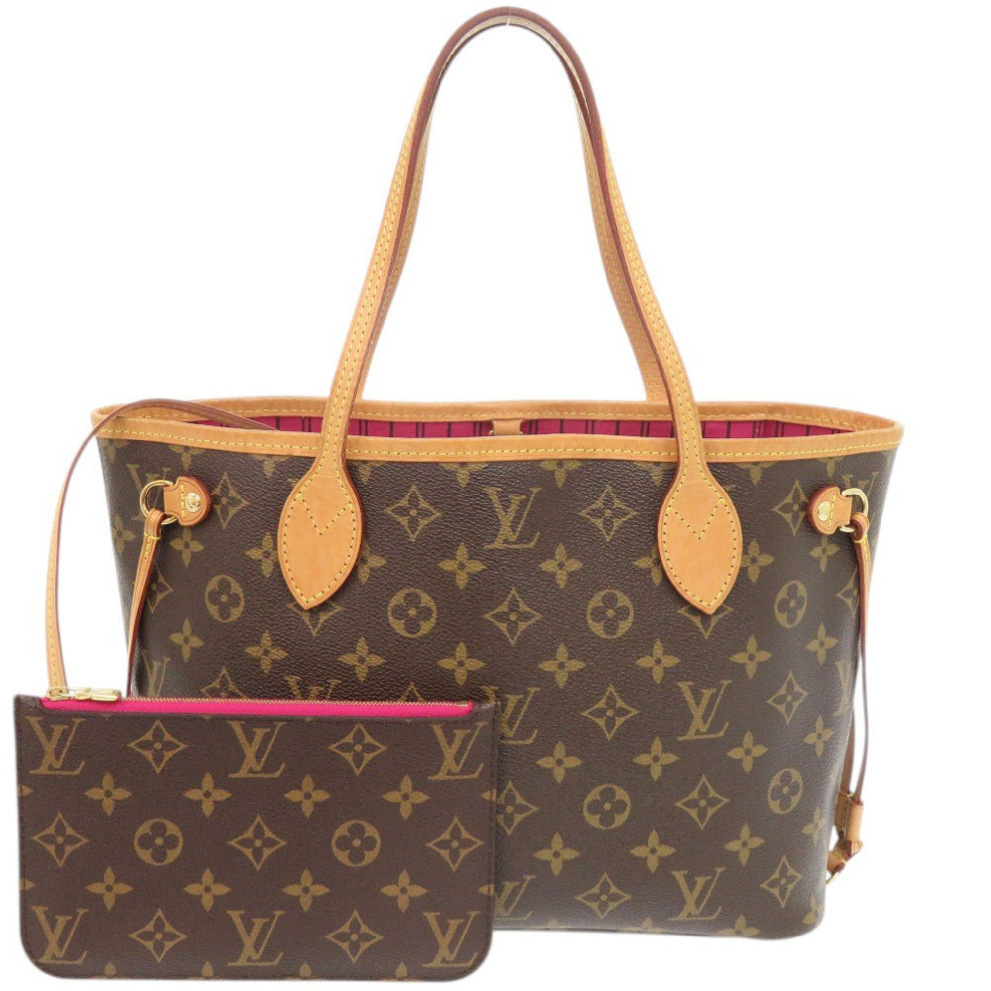 Louis Vuitton Louis Vuitton Neverfull PM Handbag with Pouch, Monogram Pivoine M41245 Tote Bag LV 1598 LOUIS VUITTON Size ONE SIZE - 1 Thumbnail