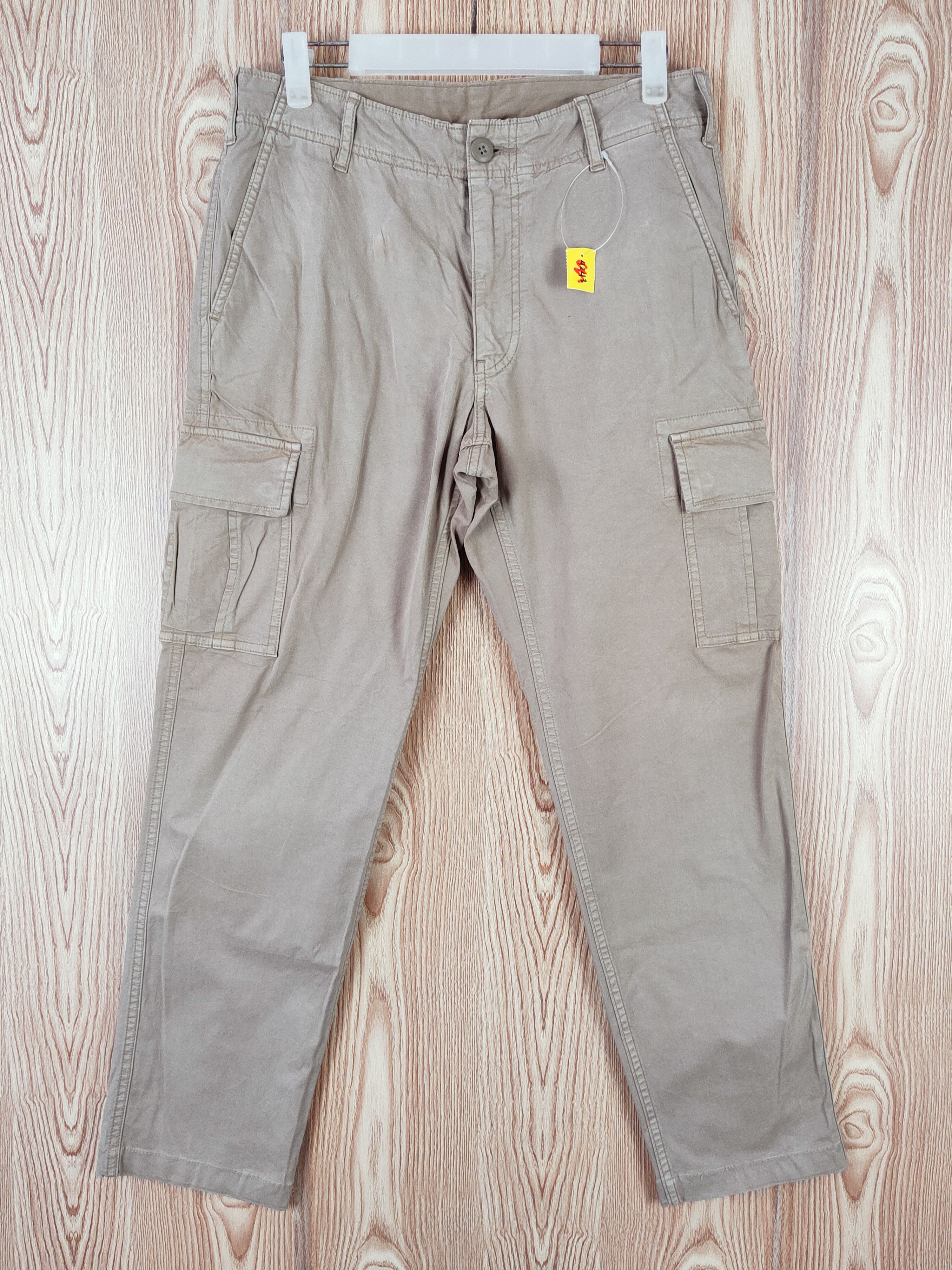 Japanese Brand Uniqlo Beige Multipocket Tactical Cargo Pants #W278 Size US 30 / EU 46 - 1 Thumbnail