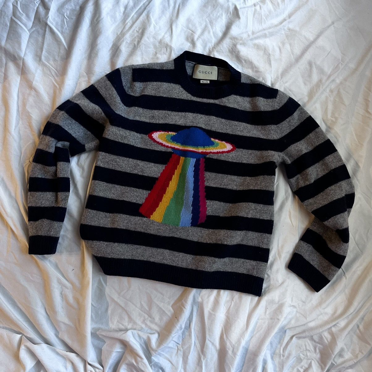 Gucci Gucci Sweater Spaceship Loved Size M / US 6-8 / IT 42-44 - 2 Thumbnail