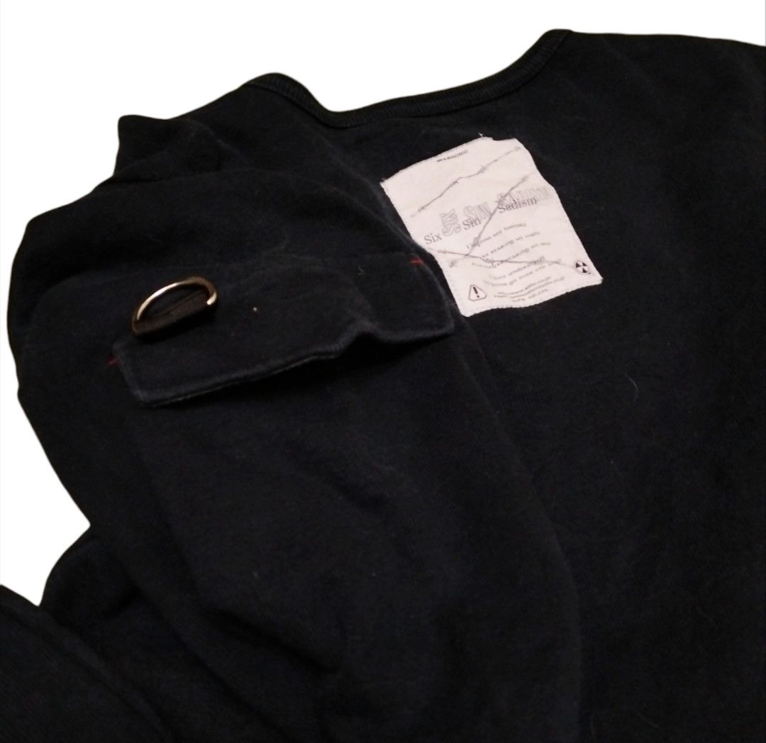 Japanese Brand Six Sin Sadism Long Sleeve Shirt Size US M / EU 48-50 / 2 - 5 Thumbnail