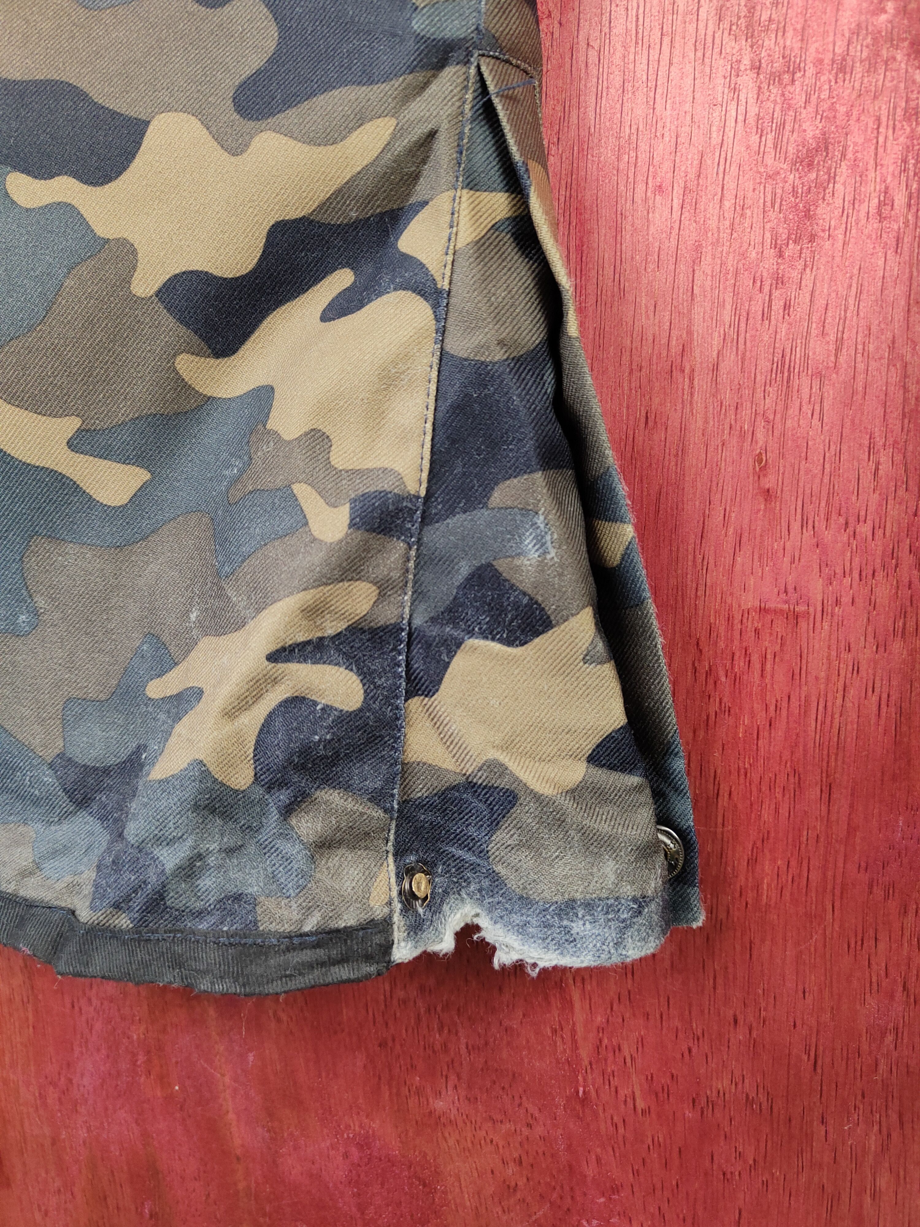 Japanese Brand Himass Mania Camo bootcut Multipocket Casual Pants #S1350 Size US 34 / EU 50 - 10 Thumbnail