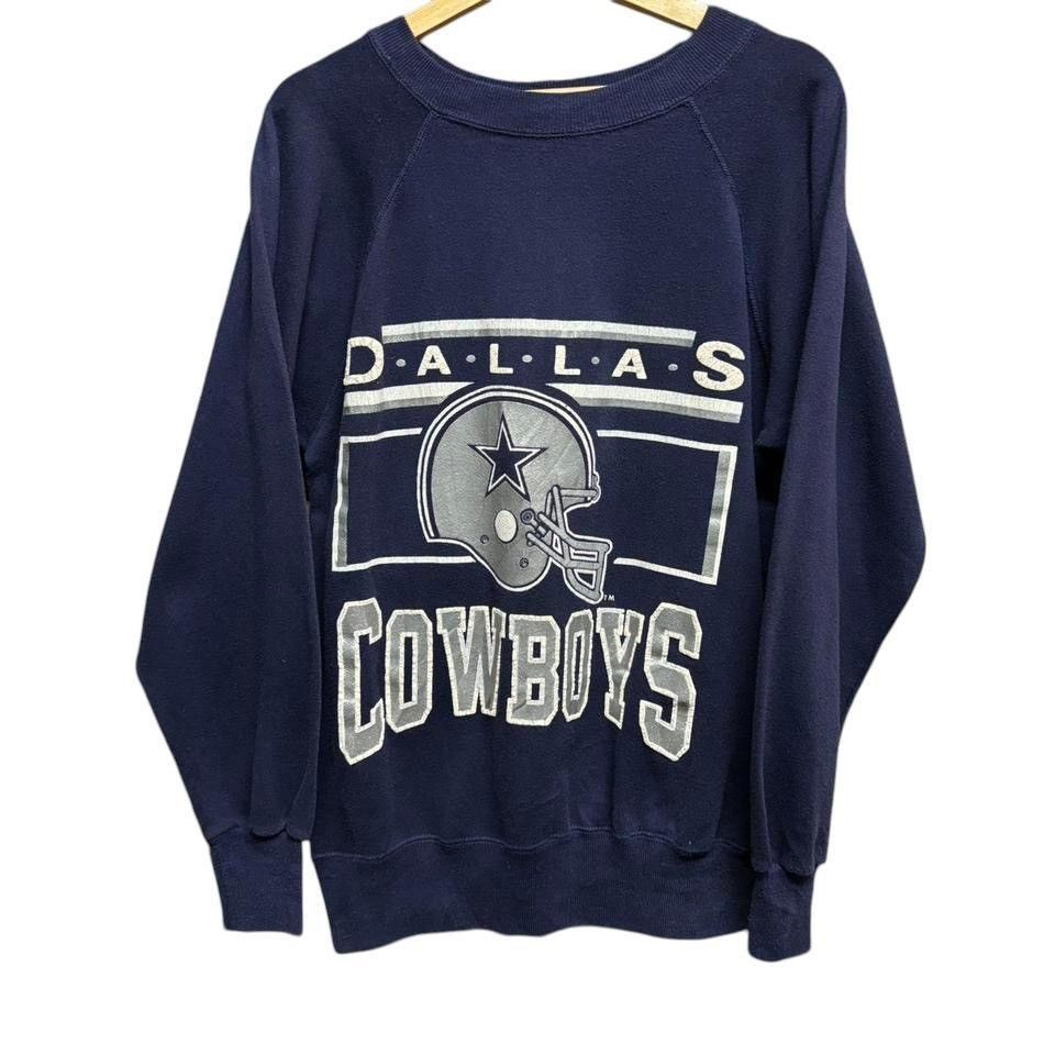 NFL × Vintage Vintage Cowboy Dallas sweatshirt size: M Size US M / EU 48-50 / 2 - 1 Thumbnail