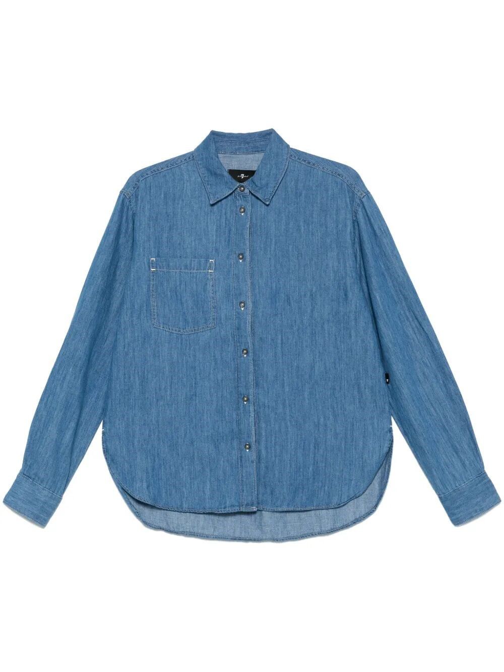7 For All Mankind `Easy Shirt Icy` Shirt Size XL / US 12-14 / IT 48-50 - 1 Thumbnail