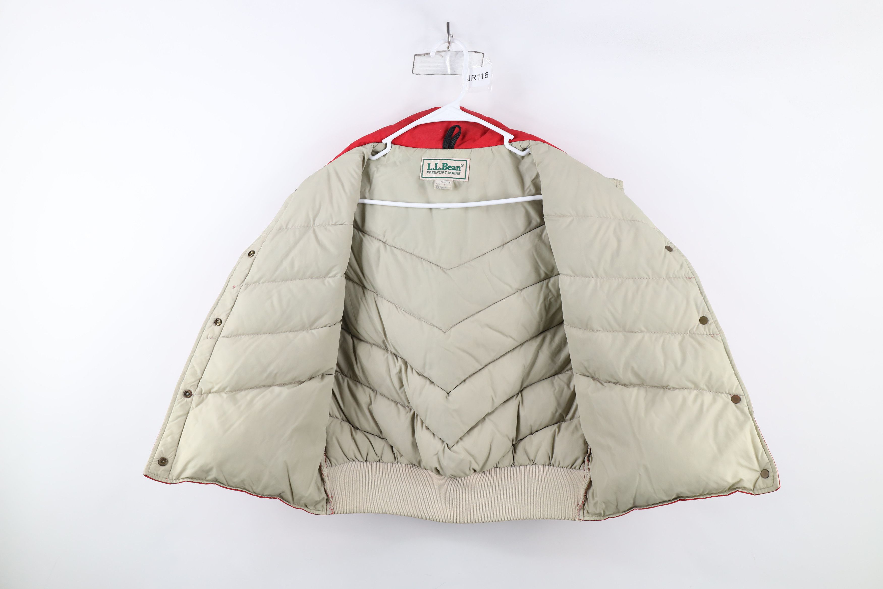L.L. Bean × Vintage Vintage 70s LL Bean Down Feather Puffer Vest Jacket USA Size L / US 10 / IT 46 - 9 Thumbnail