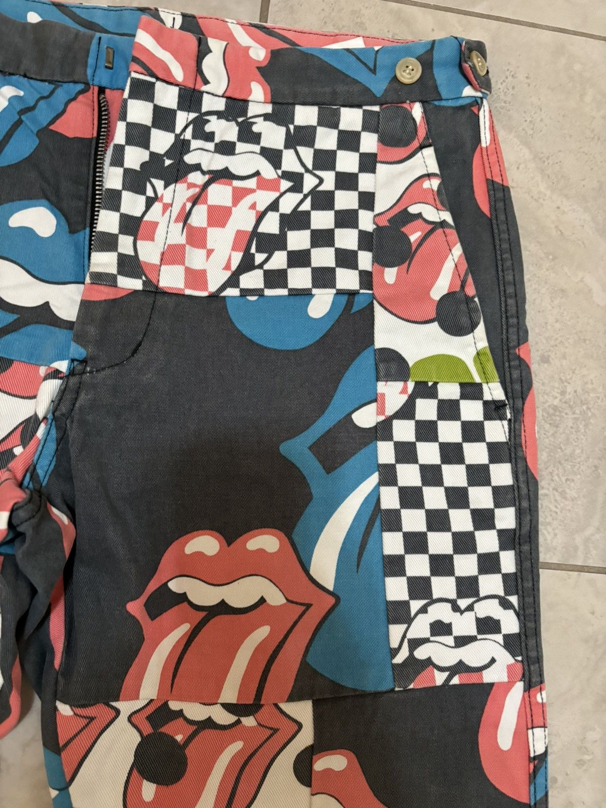 Comme des Garcons Rare Comme Des Garcons Homme SS 2006 Rolling Stones pants Size US 32 / EU 48 - 17 Thumbnail