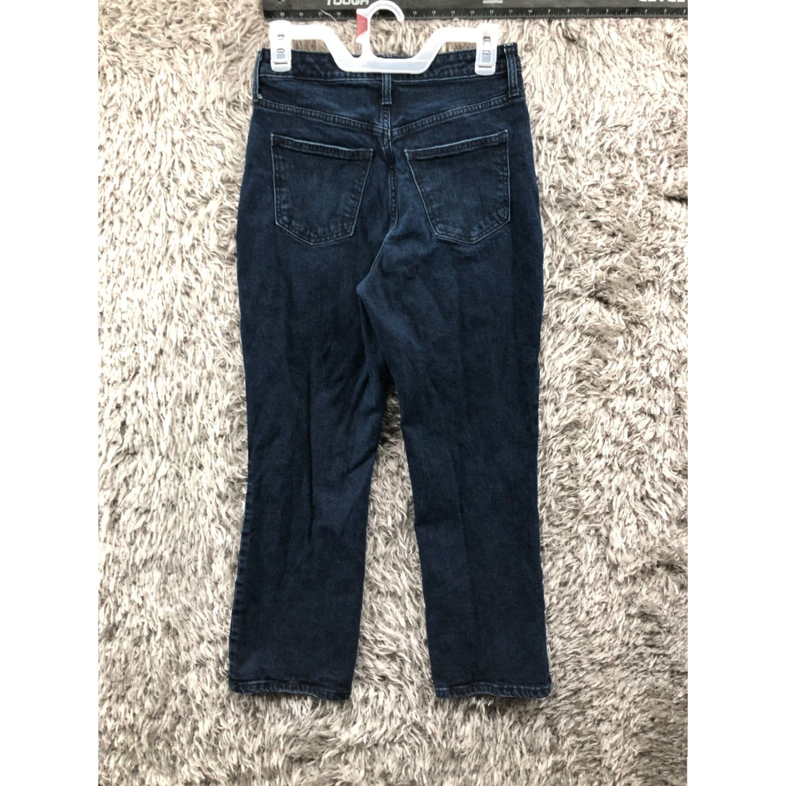 Vintage **Womens A New Day Blue Jeans Size 2 Mid Rise Straight** User: **A New Day Womens Blue Jeans Size 2 Mid Rise Straight** Size 26" / US 2 / IT 38 - 5 Thumbnail