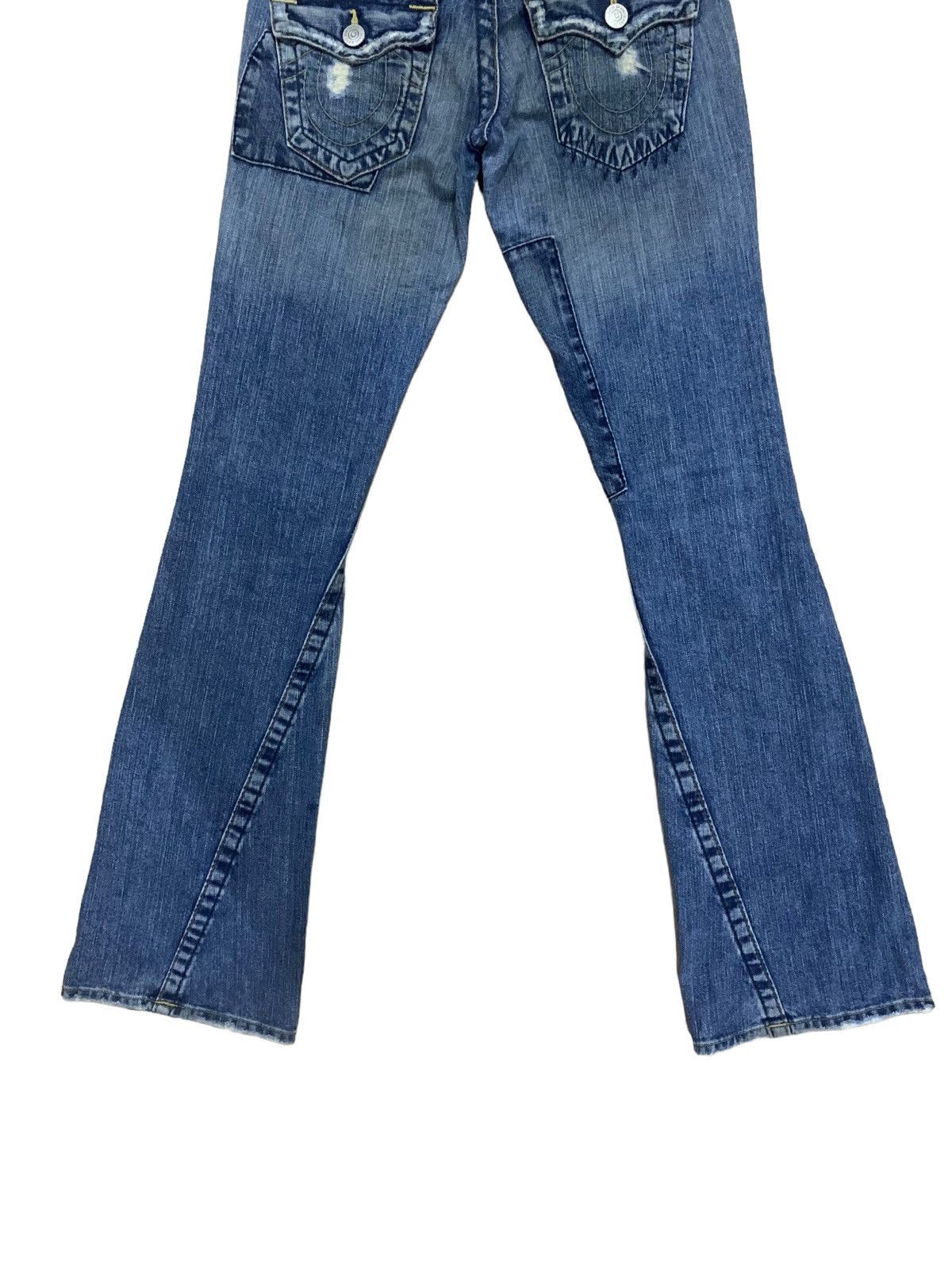 Beauty Beast × If Six Was Nine × True Religion 🔥Flare🔥 Vintage True Religion Section Joey Patches Jeans Size 26" / US 2 / IT 38 - 8 Thumbnail