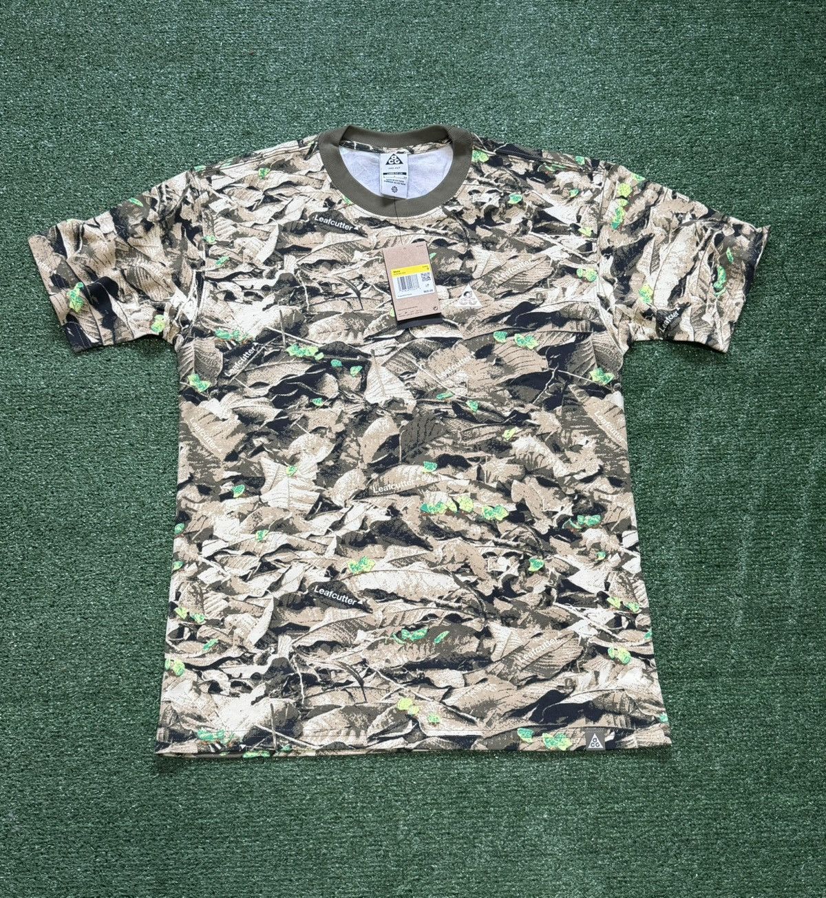 Nike Nike ACG Dri-Fit Leafcutter T-Shirt Top Mens Size Small Camo Size US S / EU 44-46 / 1 - 1 Thumbnail
