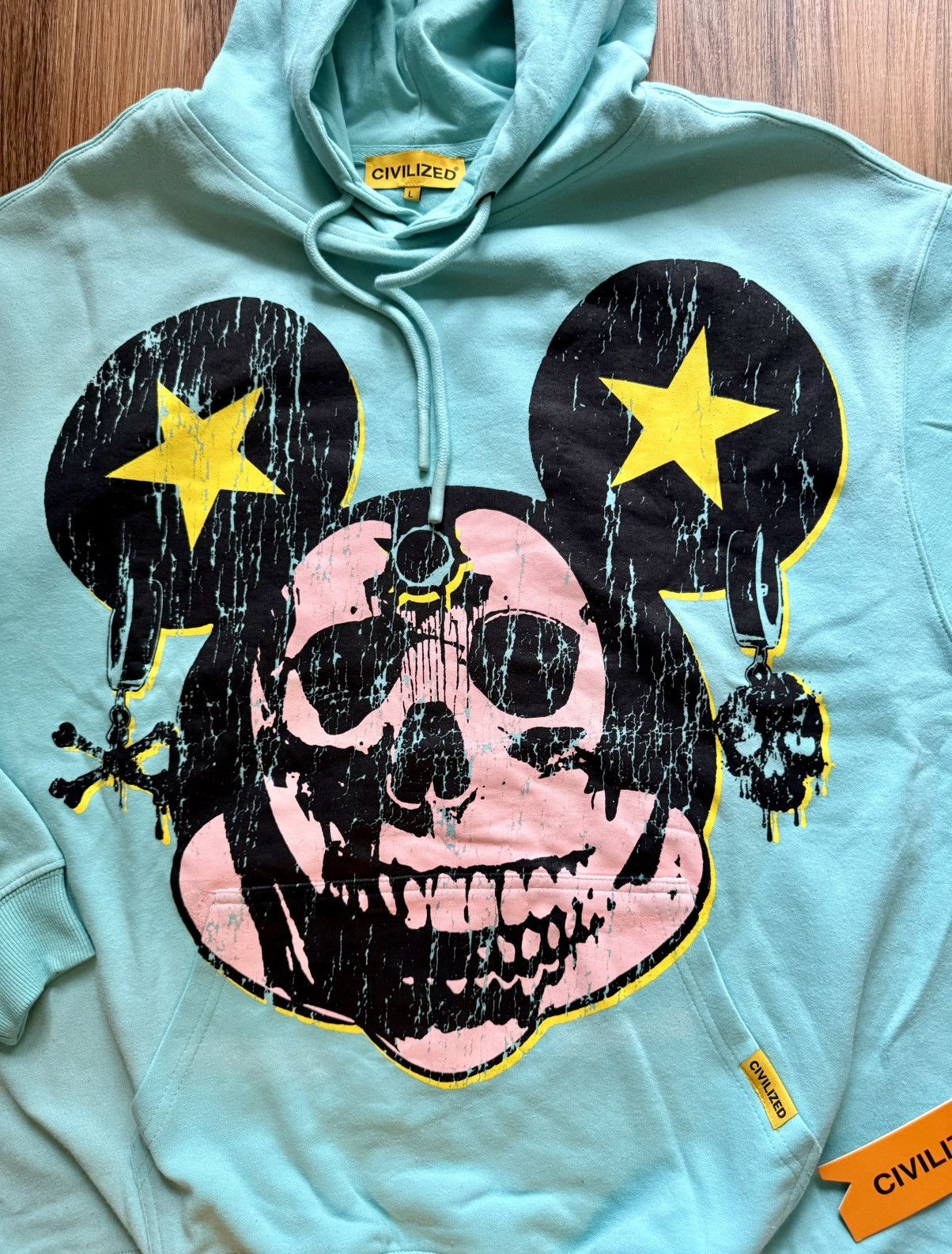 Civilized Civilized 'The Creation Hoodie' Tiffany color mouse Size US L / EU 52-54 / 3 - 3 Thumbnail