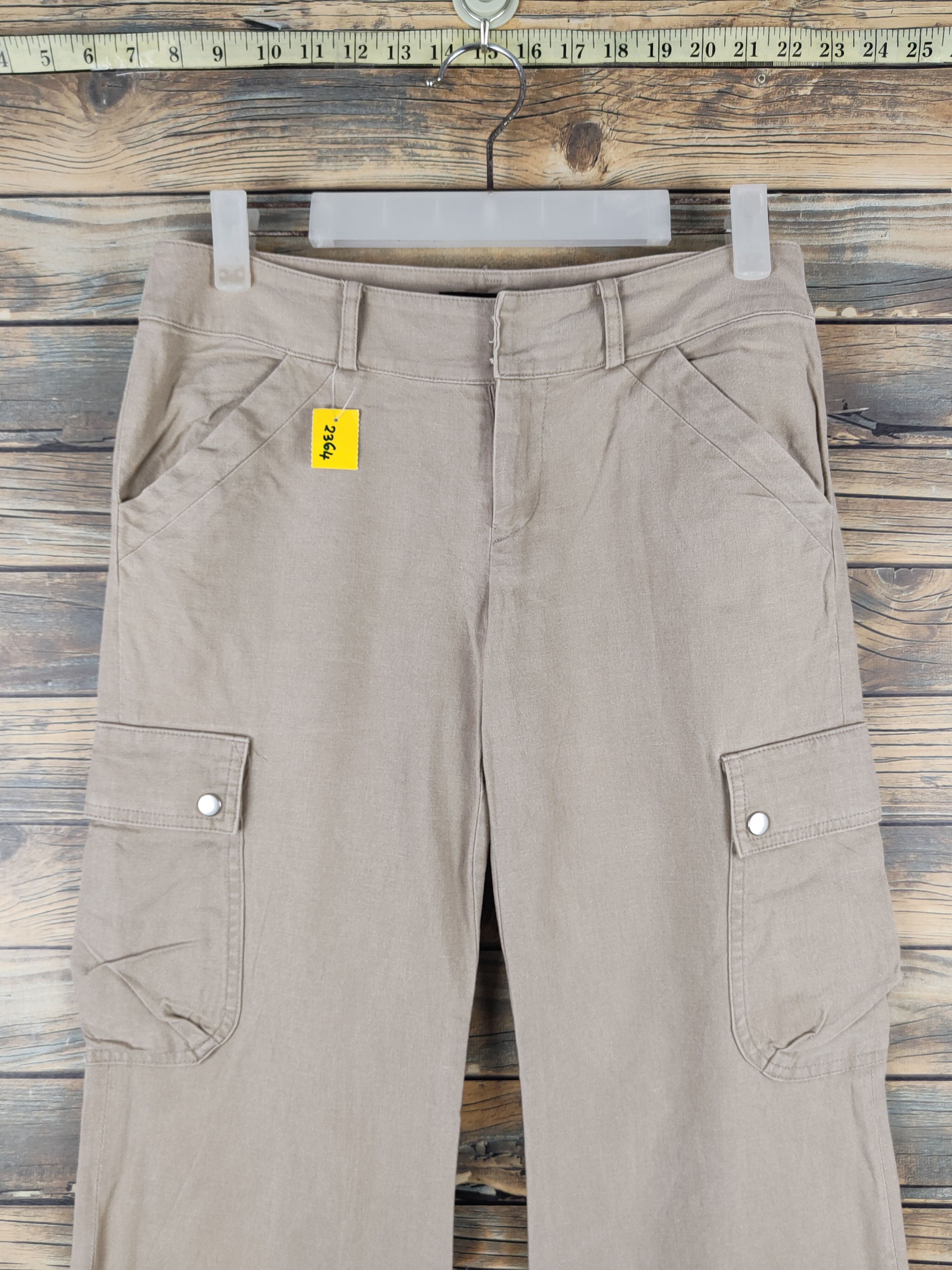 Other DL J&R Beige Multipocket Cargo Pants #2364 Size 26" / US 2 / IT 38 - 2 Thumbnail