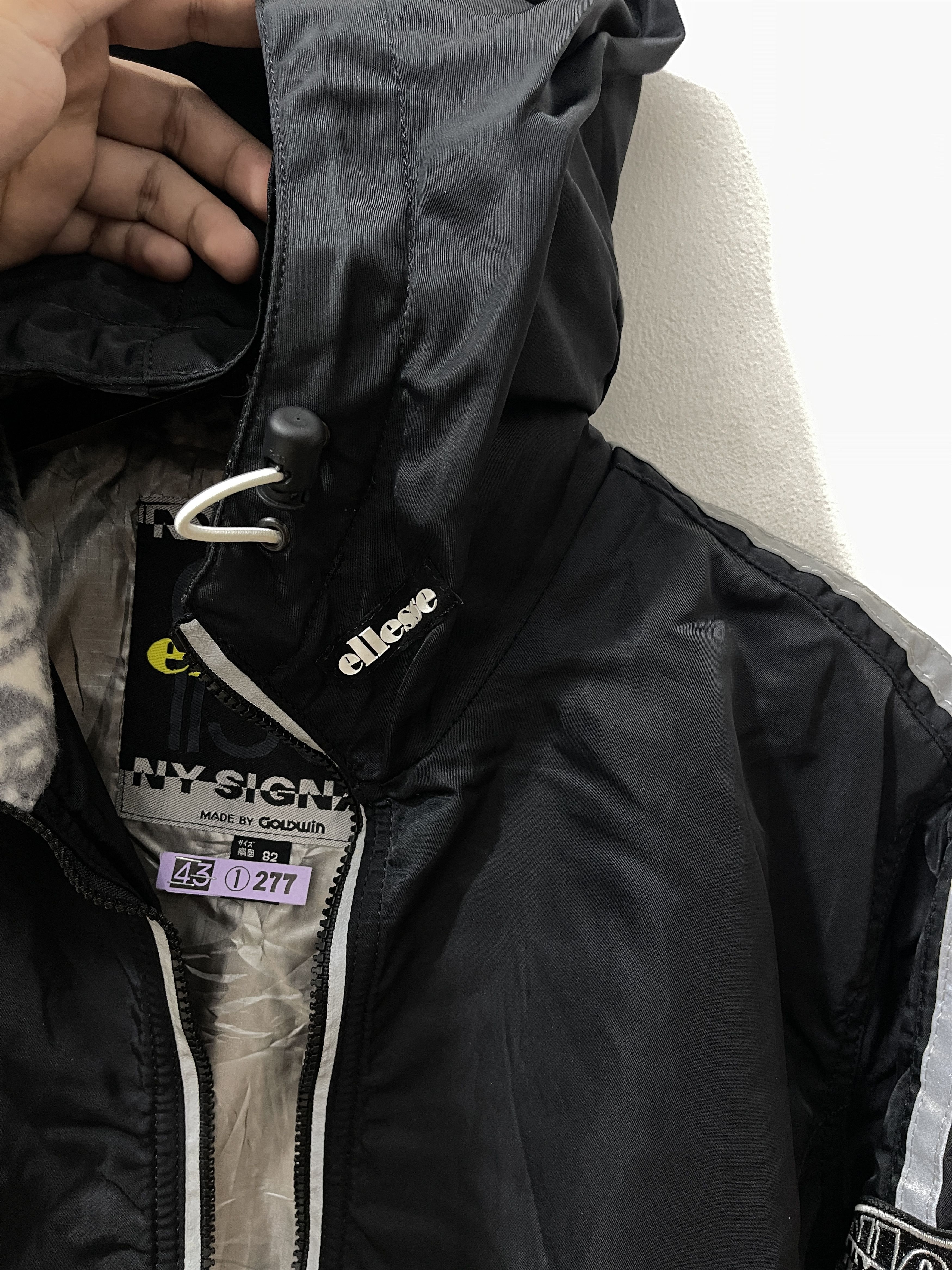 Ellesse × Goldwin Vintage 2000s Ellesse NY Signal Y2k Outdoor Hoodie Jacket Size US M / EU 48-50 / 2 - 8 Thumbnail