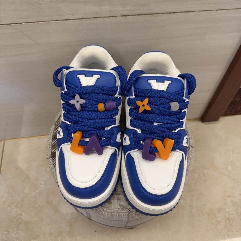 Louis Vuitton Louis Vuitton Trainer Maxi Fashion Sneakers for Men -2508 Size US 8.5 / EU 41-42 - 2 Thumbnail