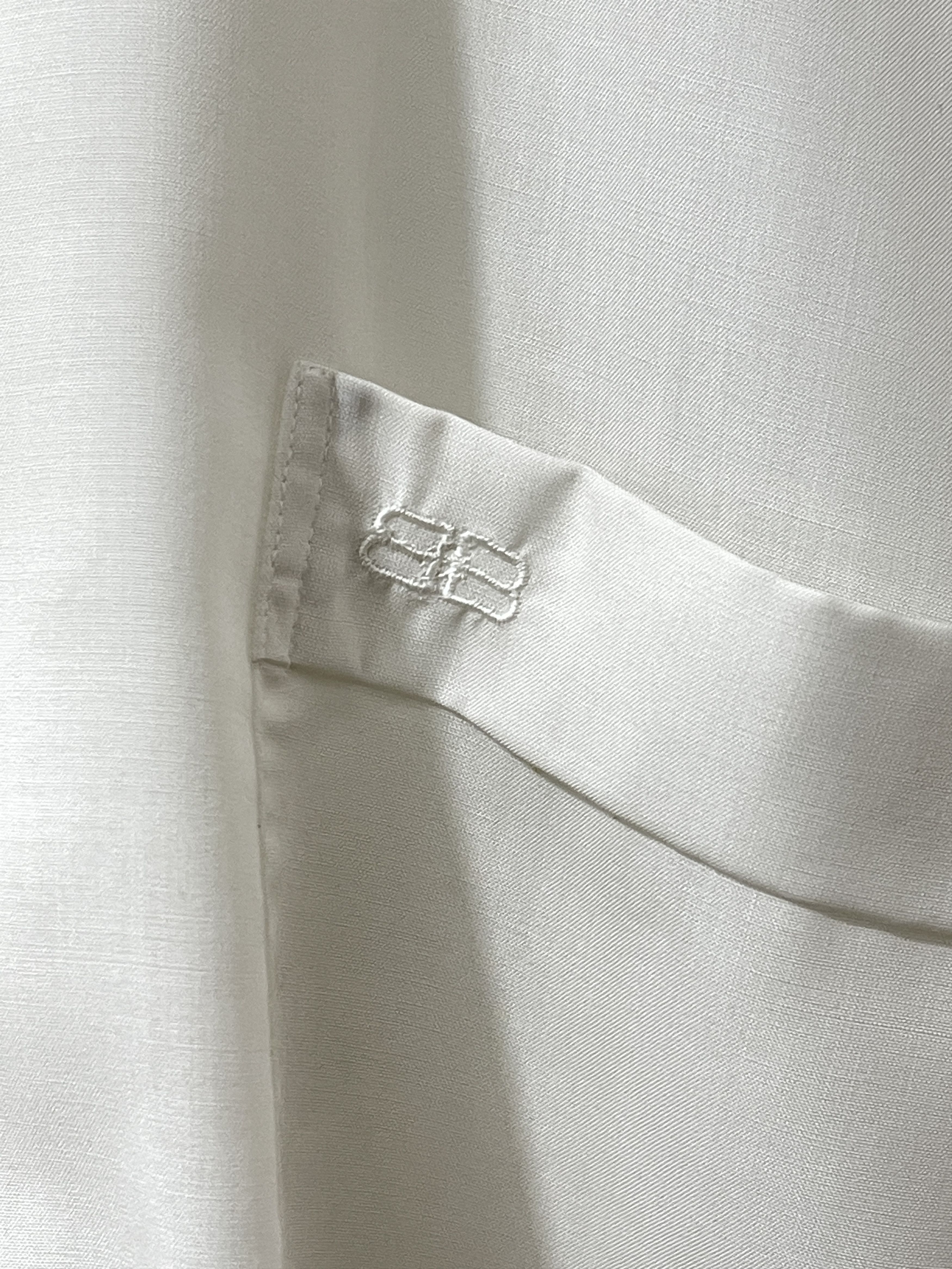 Balenciaga Vintage Balenciaga White Formal Shirts Size US L / EU 52-54 / 3 - 4 Thumbnail
