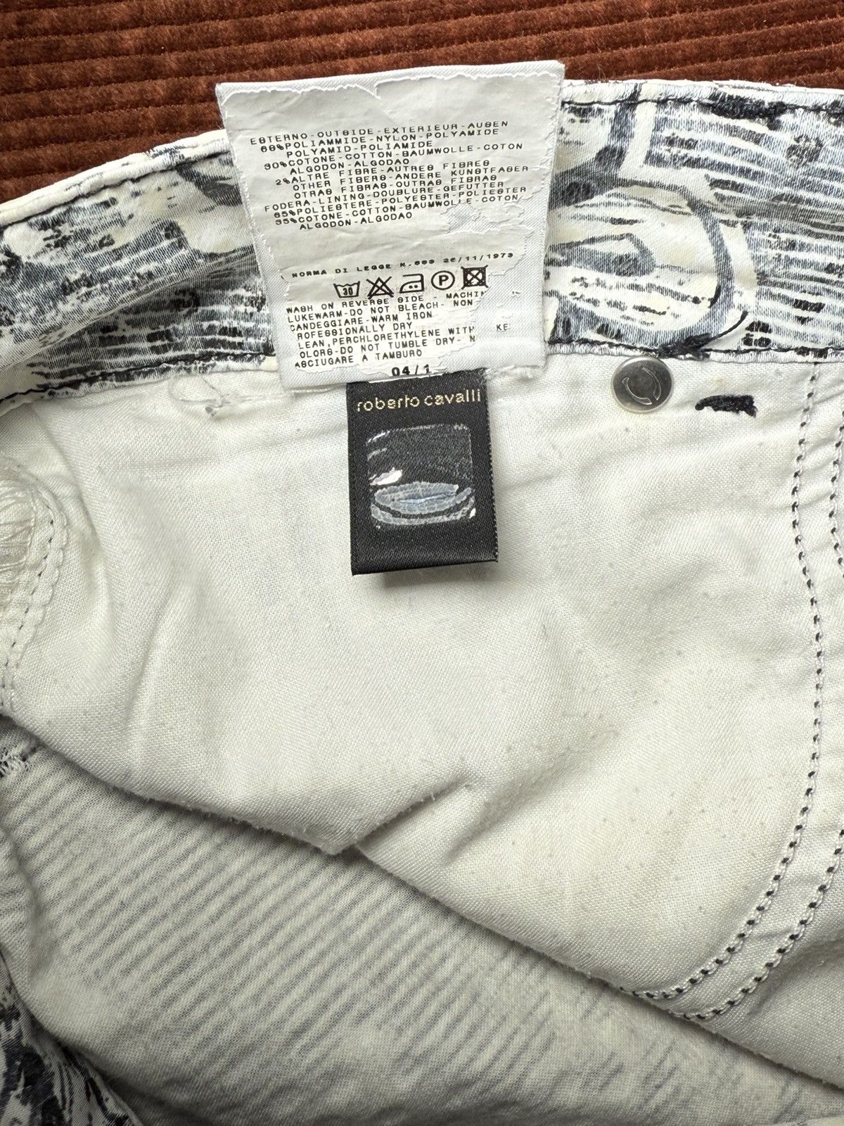 Just Cavalli 2000's Just Cavalli Graffiti Pant Size 30" / US 8 / IT 44 - 11 Thumbnail