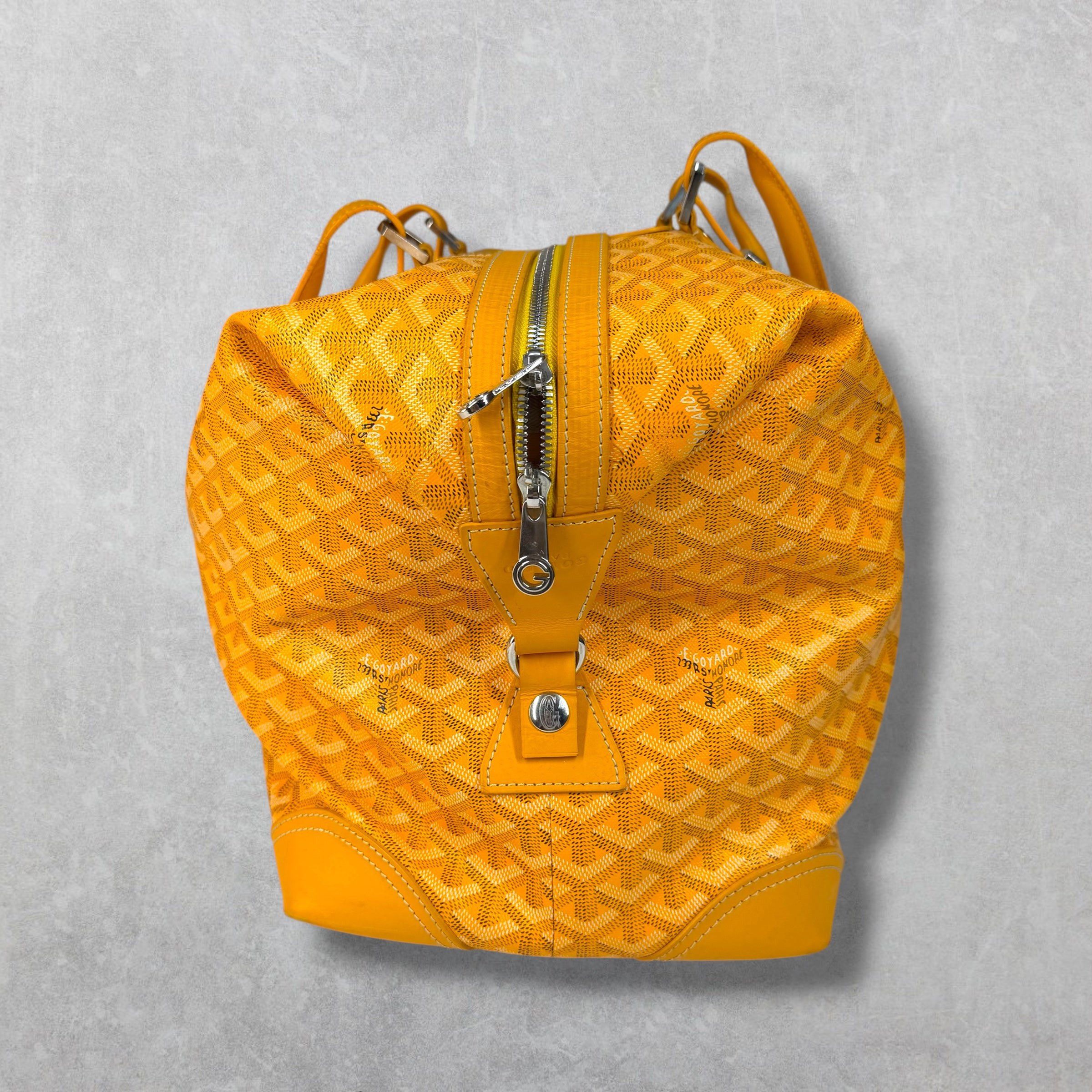 Goyard Goyard Yellow Goyardine Boeing 45 Size ONE SIZE - 5 Thumbnail