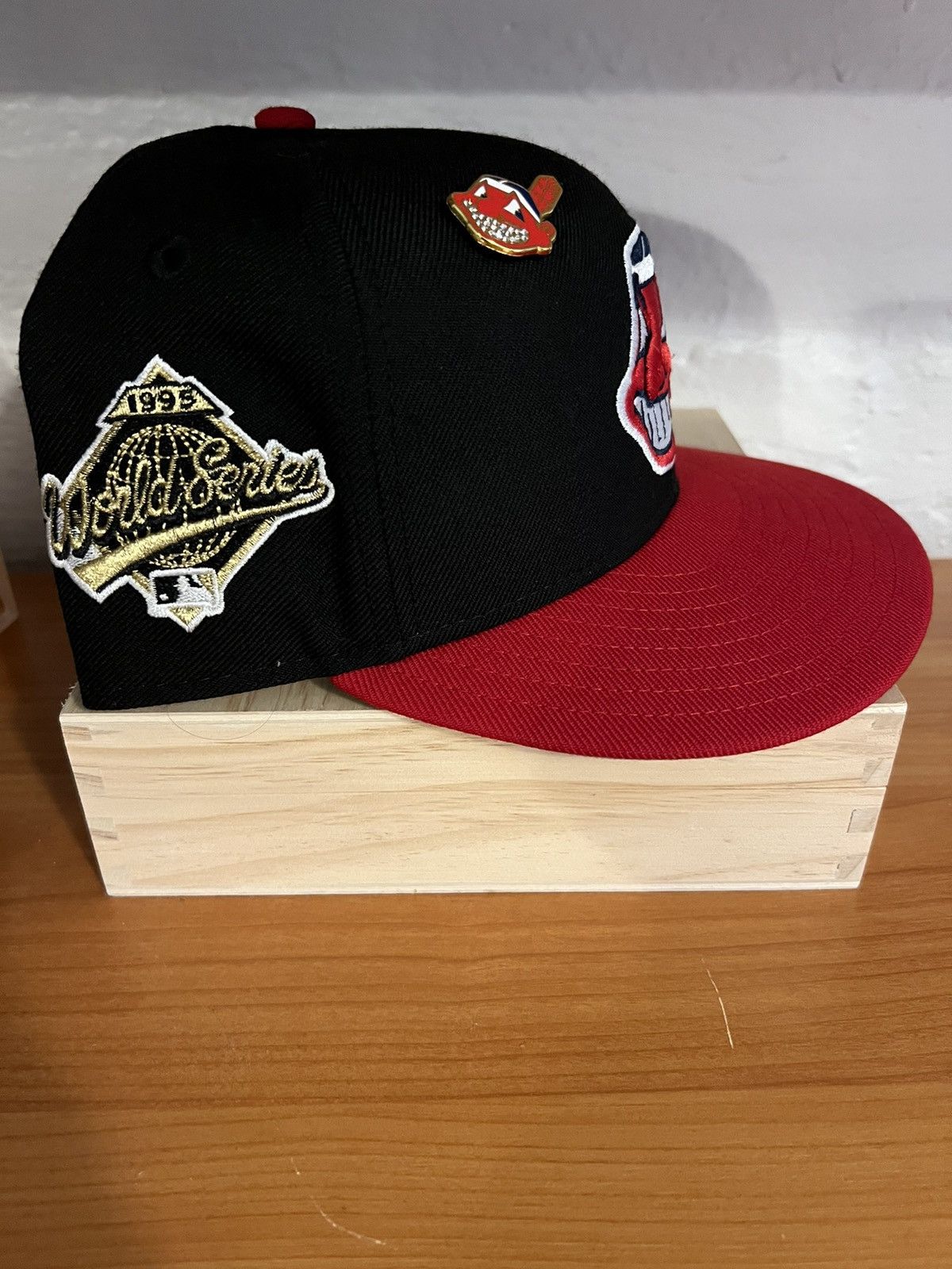 New Era Cleveland Indians New Era Fitted Size ONE SIZE - 2 Thumbnail