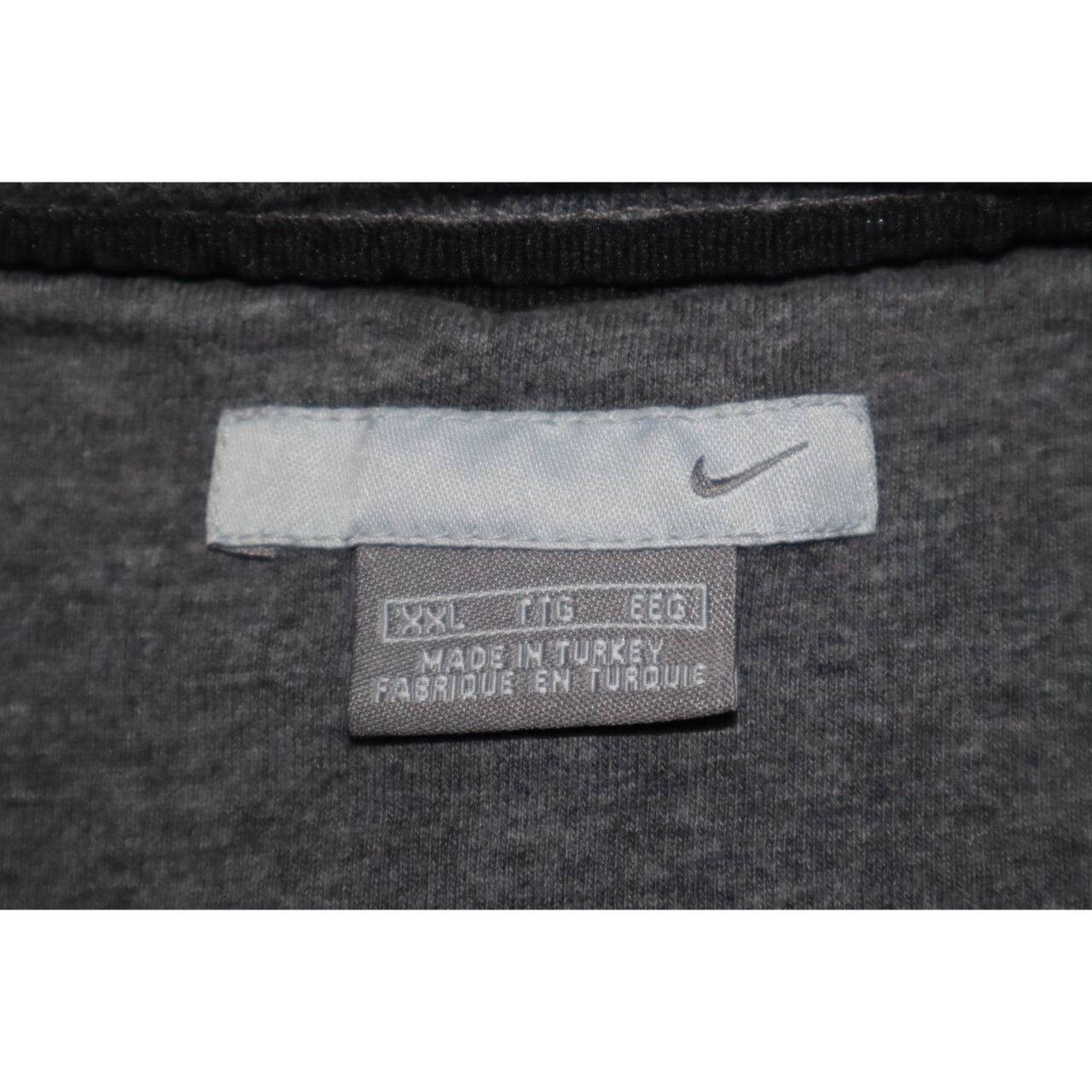 Nike Vintage Y2K Nike Swoosh Logo Grey Crewneck Sweatshirt 2XL Size US XXL / EU 58 / 5 - 3 Thumbnail
