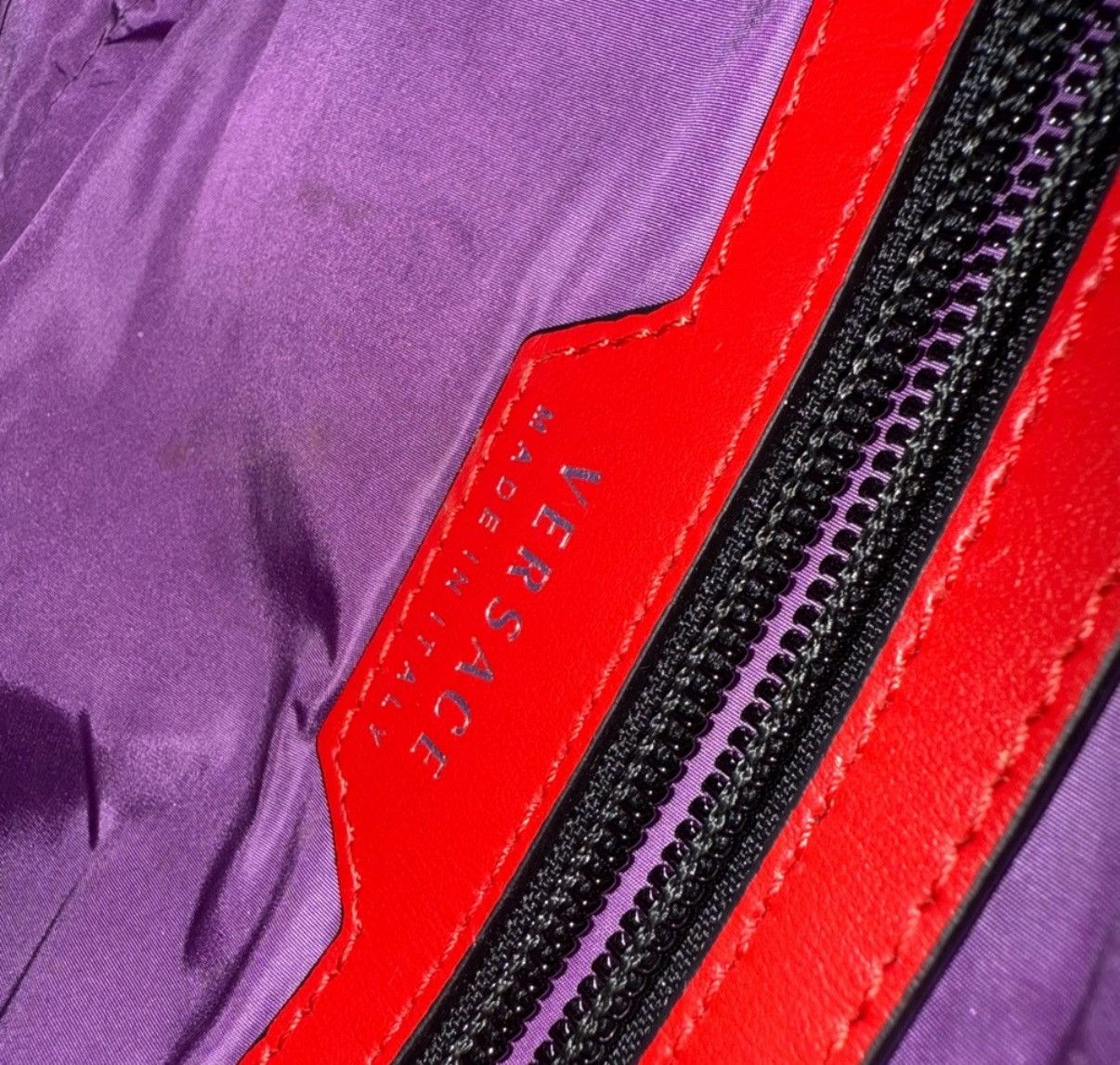 Versace Versace Red nylon belt bag Size ONE SIZE - 3 Thumbnail