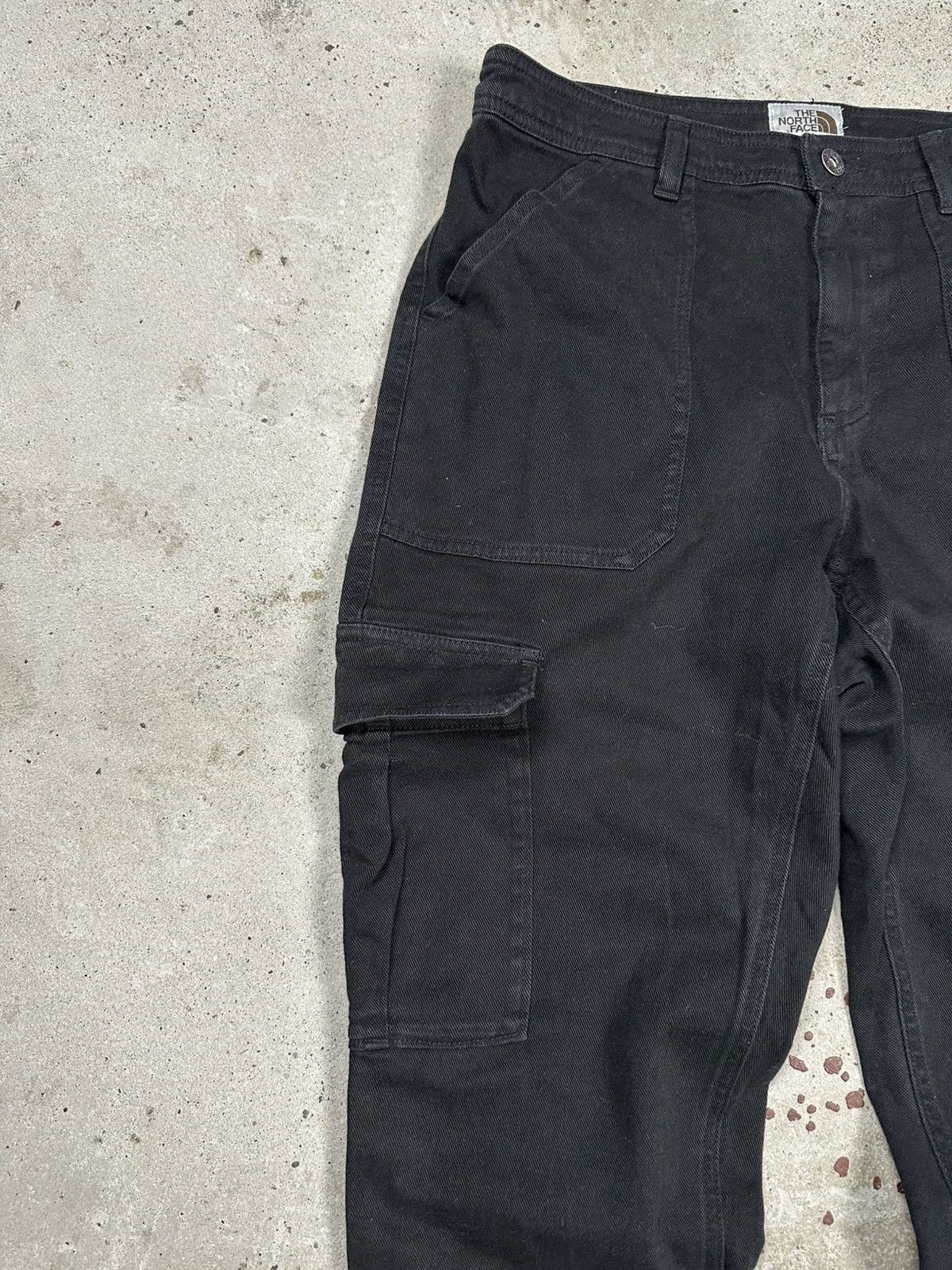 The North Face Vintage Y2K The North Face Cargo Black Denim Pants Jeans Size US 30 / EU 46 - 5 Thumbnail