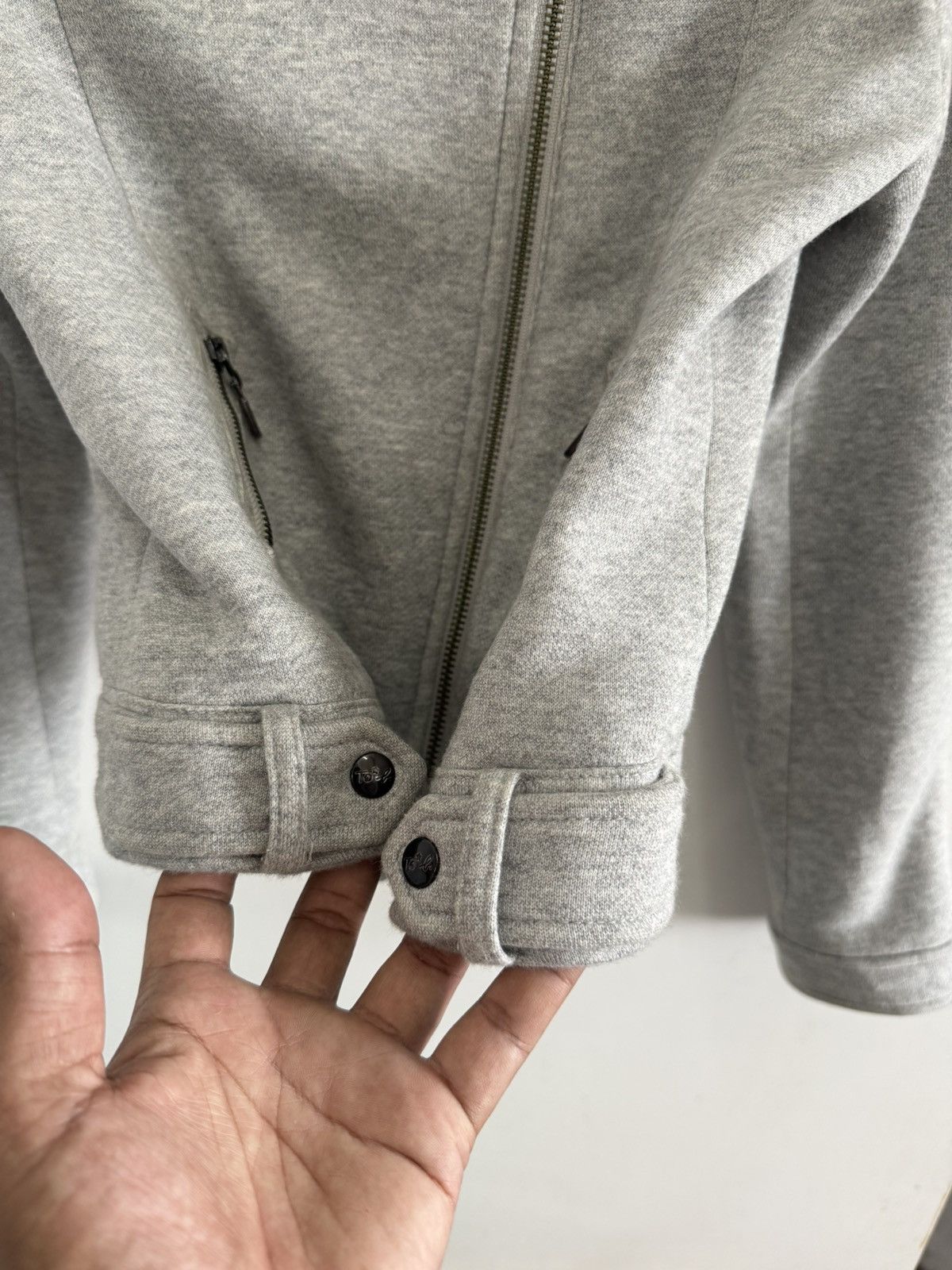agnes b. 🔥 Vintage Agnes B Japan Paris minimalist Sweat Jacket Size XXS / US 00 / IT 34 - 7 Thumbnail