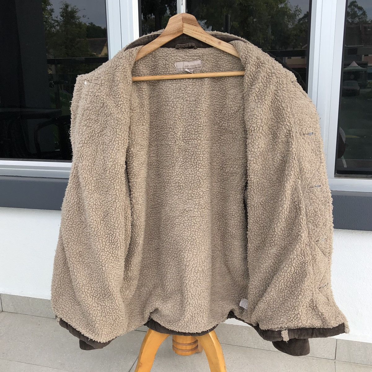 Japanese Brand Vintage ooh mow mao Conduray Lined Sherpa Jacket Size US M / EU 48-50 / 2 - 13 Thumbnail
