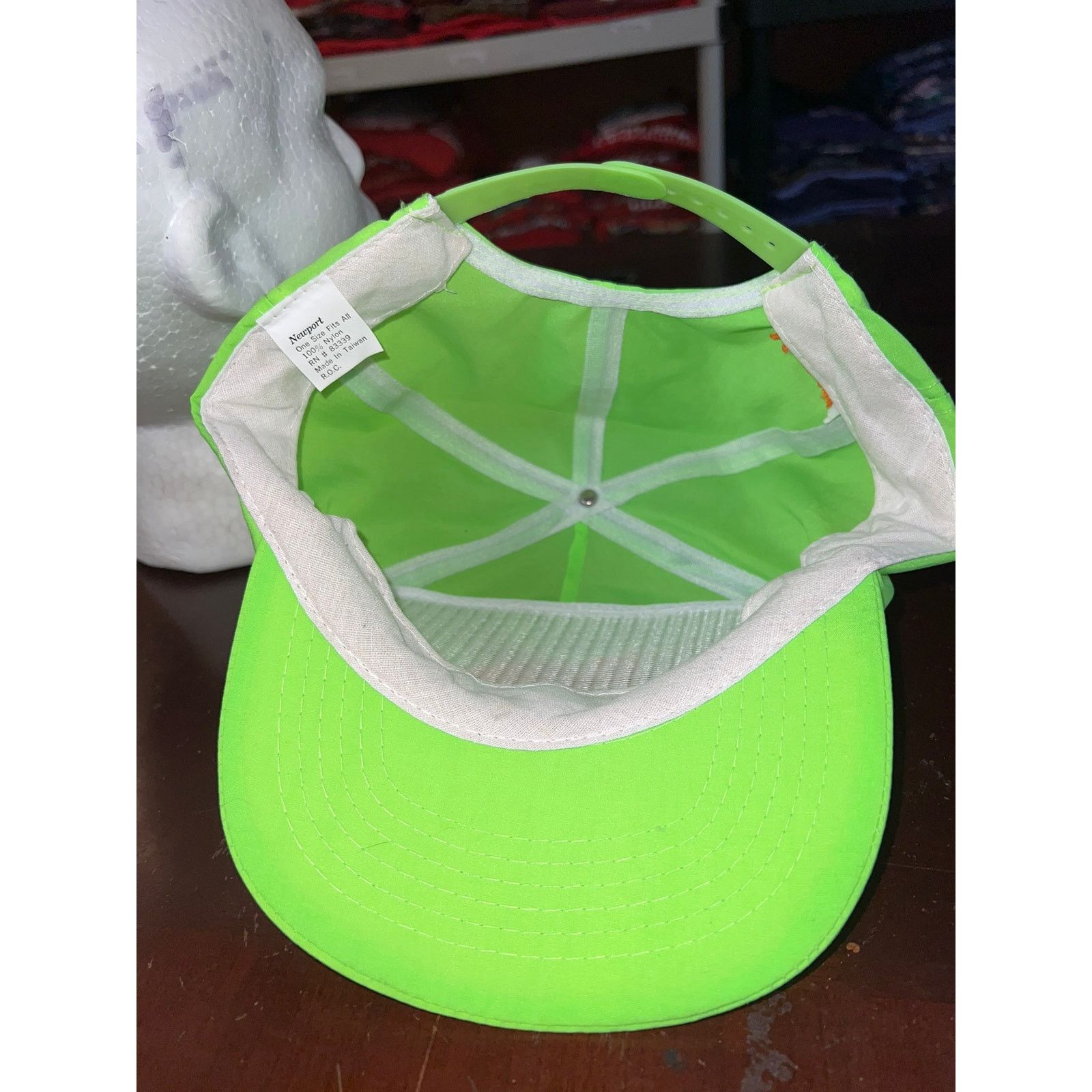 Vintage Vintage Newport Snapback Hat 100% Nylon 90s Cigarette VTG Size ONE SIZE - 7 Thumbnail