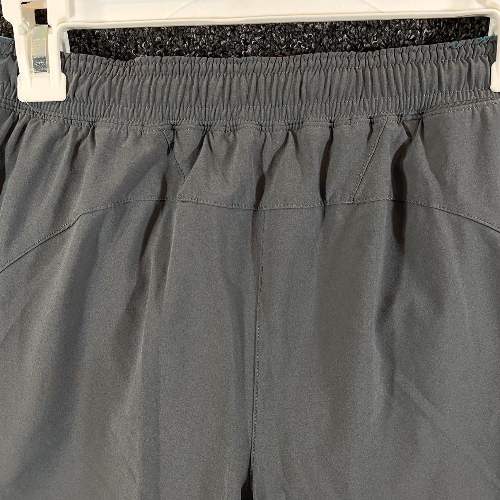 Vintage Soul Cycle Shorts Men Small Gray Blue Lined Workout Running Drawstring 7" Inseam Size US 29 - 8 Thumbnail