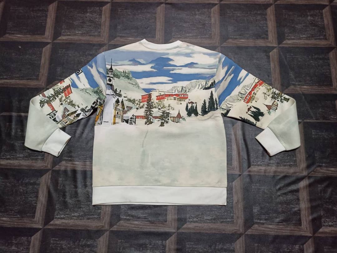 Fila Fila Overprint Sweatshirt Size US XL / EU 56 / 4 - 2 Thumbnail