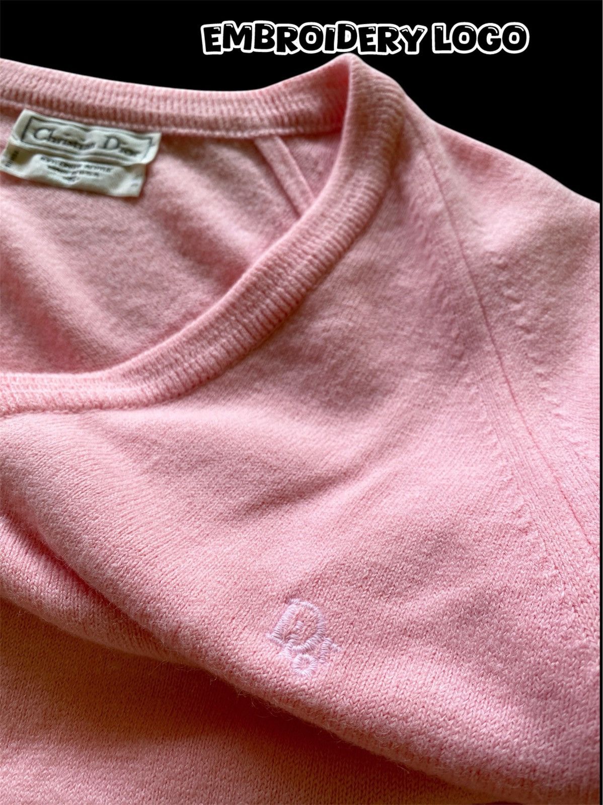 Christian Dior Monsieur Vintage Christian Dior Vneck Knitwear Size US S / EU 44-46 / 1 - 5 Thumbnail