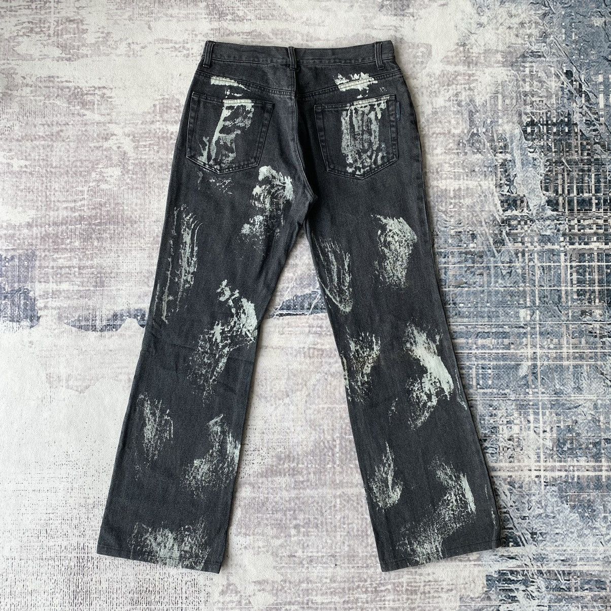 If Six Was Nine Bernings Sho Punk Distressed Denim Pants Size US 29 - 11 Thumbnail