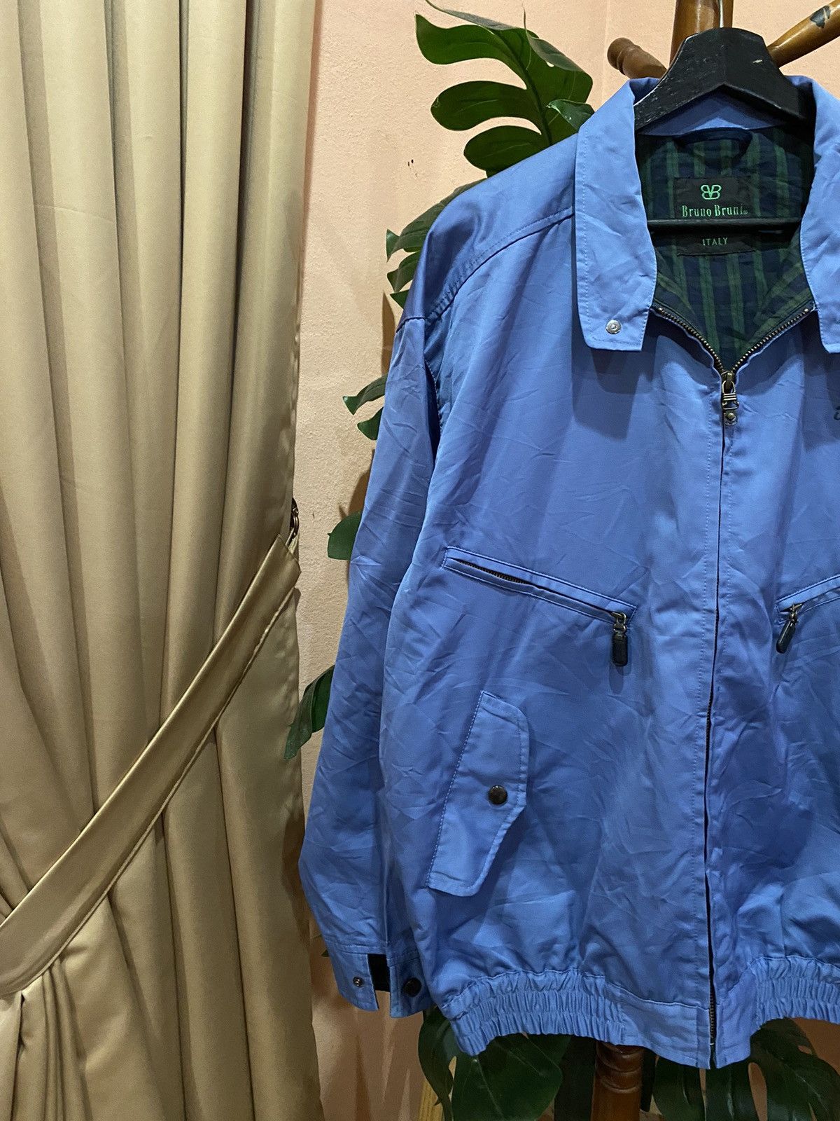Vintage Vintage Bruno Bruni Blue Jacket Italian Heritage and Style Size US L / EU 52-54 / 3 - 8 Thumbnail